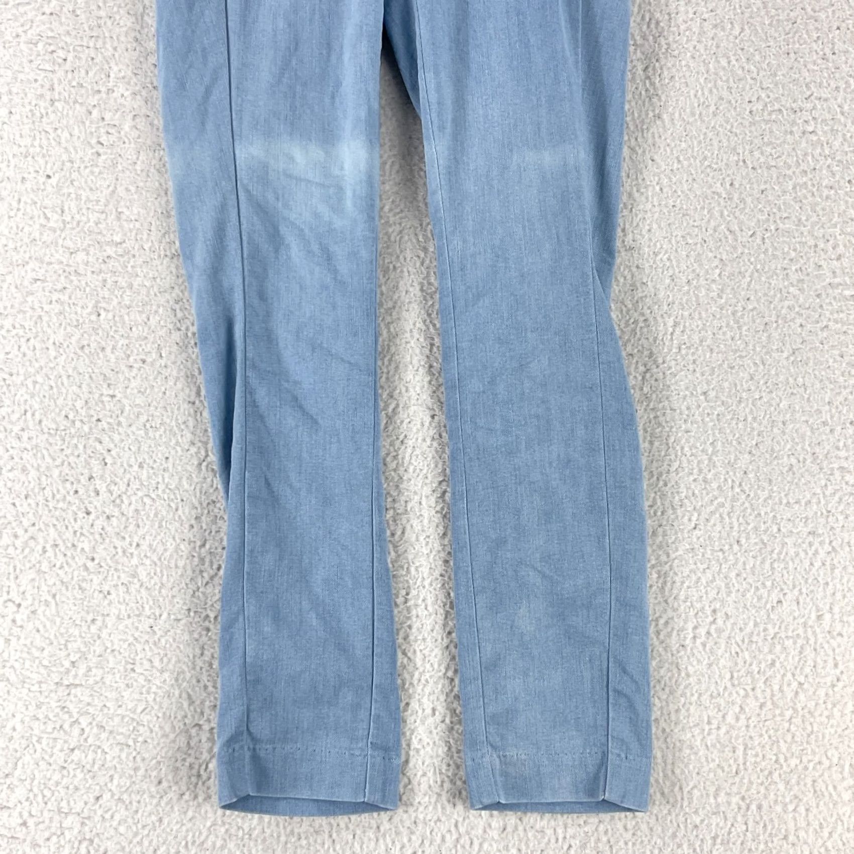 Rag & Bone Rag & Bone Pants Womens Size 4 Blue Denim Mid-Rise Straight Stretch Casual Size 27" / US 4 / IT 40 - 4 Thumbnail