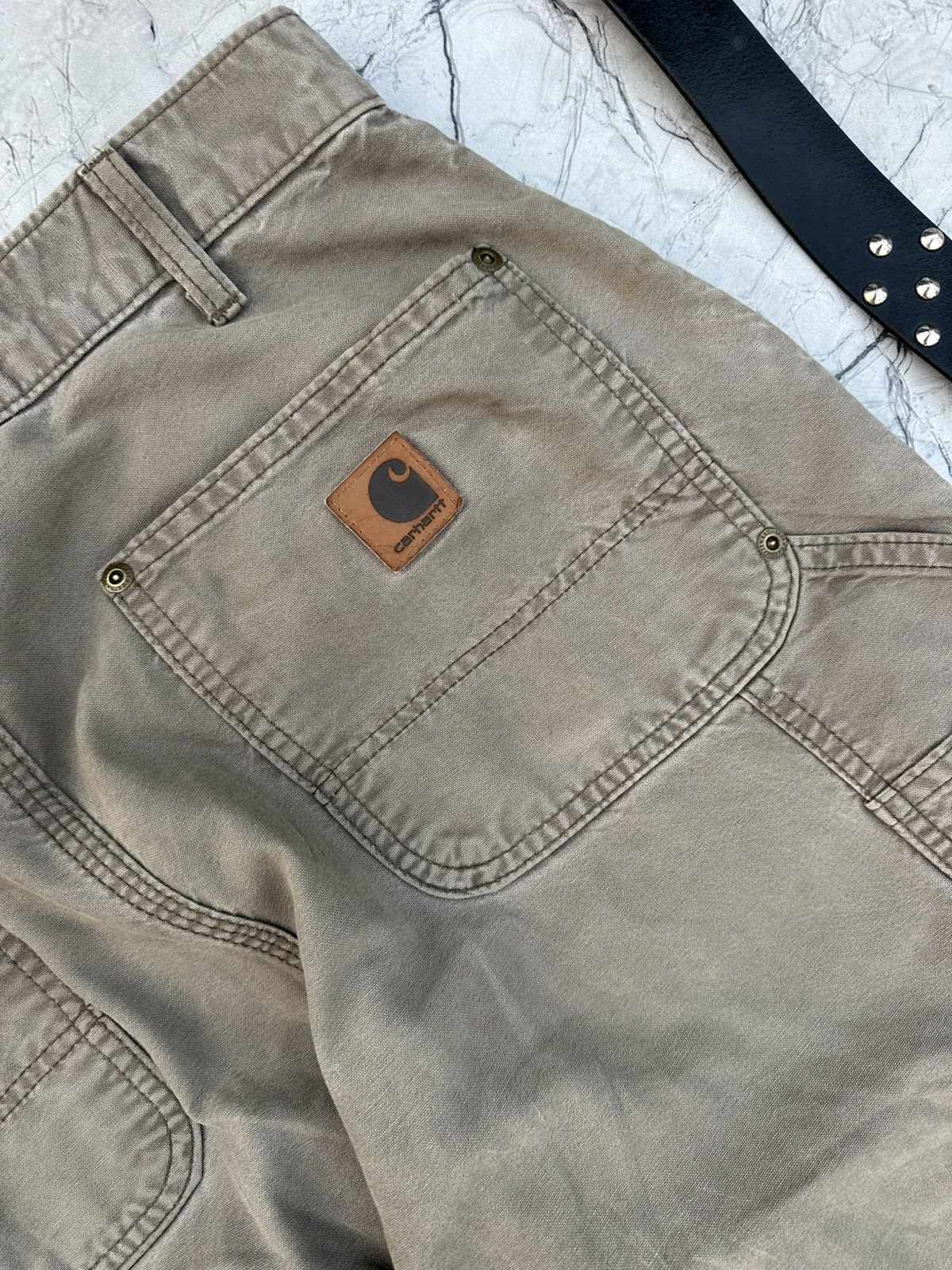 Carhartt Vintage Carhartt Double Knee B195 LBR Size US 32 / EU 48 - 8 Thumbnail