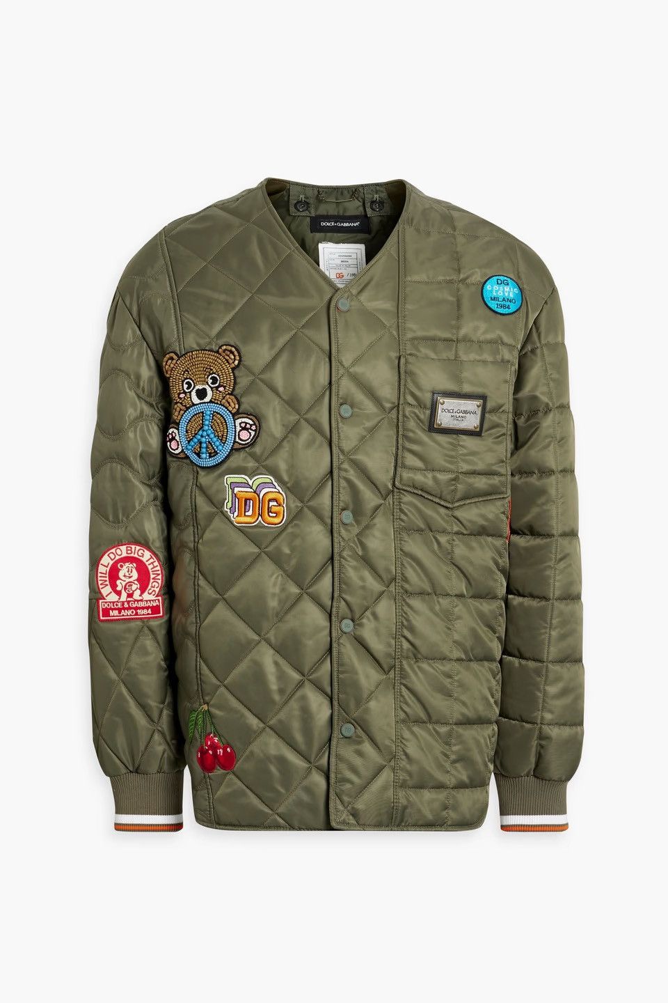 Dolce & Gabbana $2.3k Dolce & Gabbana D&G padded logo embroidered jacket M Size US M / EU 48-50 / 2 - 1 Thumbnail