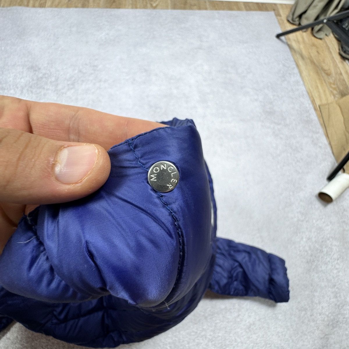 Moncler Women`s Moncler Lisette Ultralight Puffer Blue Jacket Size 1 Size S / US 4 / IT 40 - 22 Thumbnail