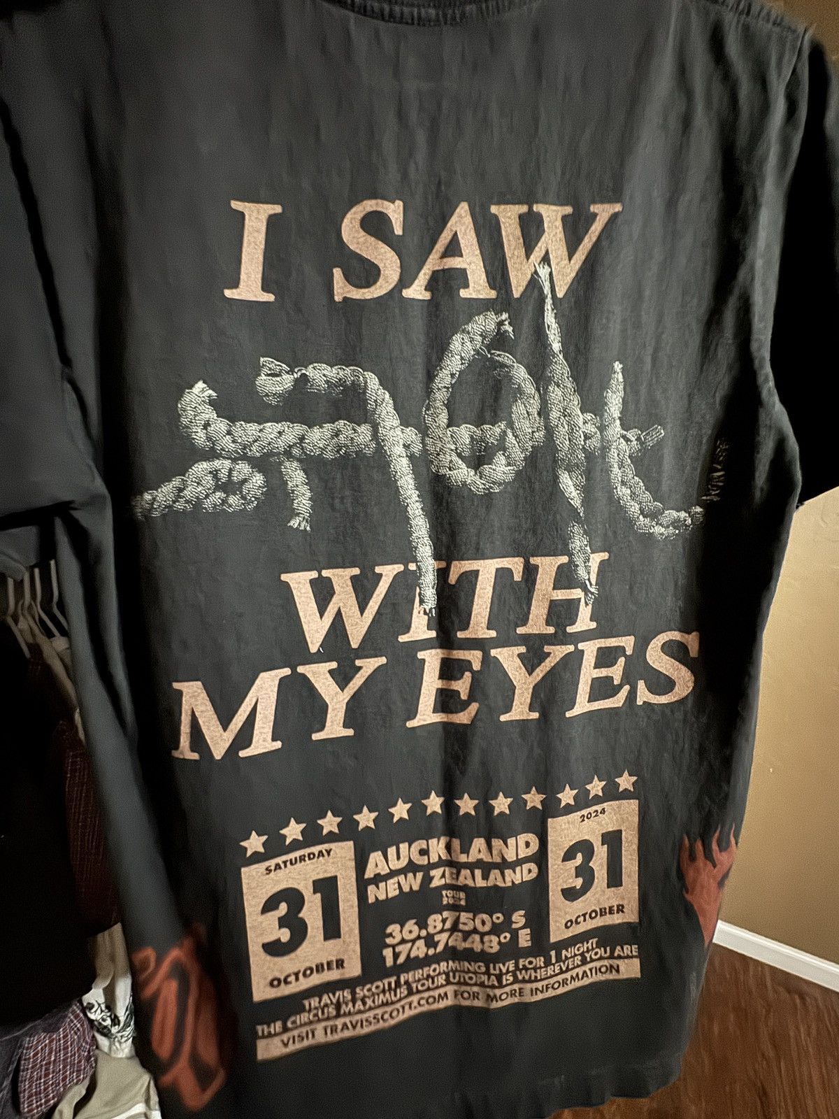 Travis Scott Travis Scott Tour Tee Size US M / EU 48-50 / 2 - 2 Thumbnail
