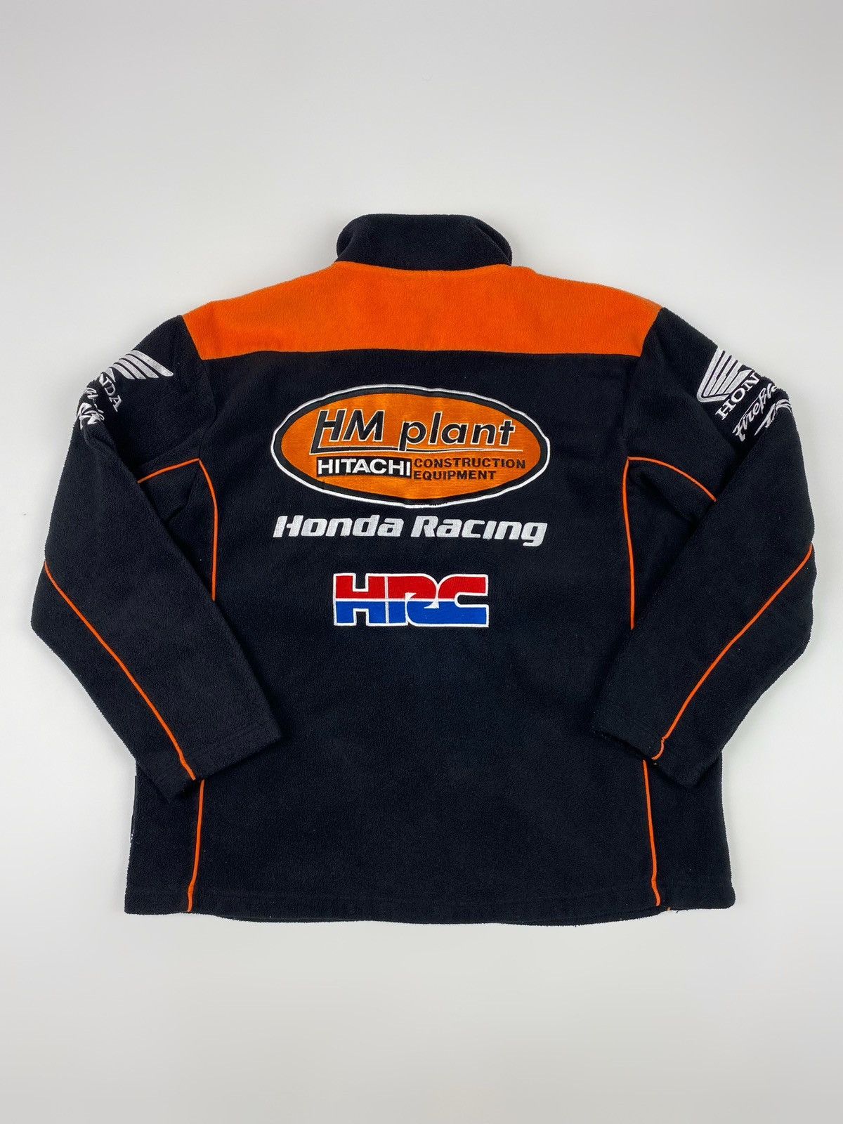 2000’s Vintage Honda HM Plant Moto Team Racing Fleece Jacket
