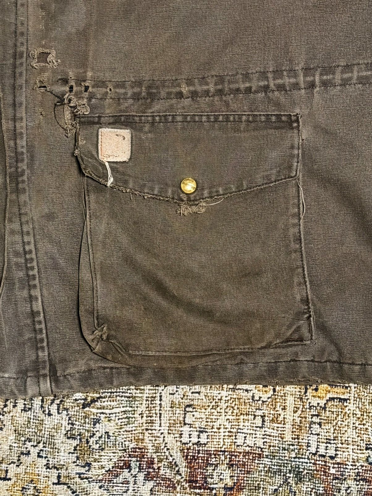 Carhartt 2003 CARHARTT VINTAGE JACKET Size US XXL / EU 58 / 5 - 4 Thumbnail