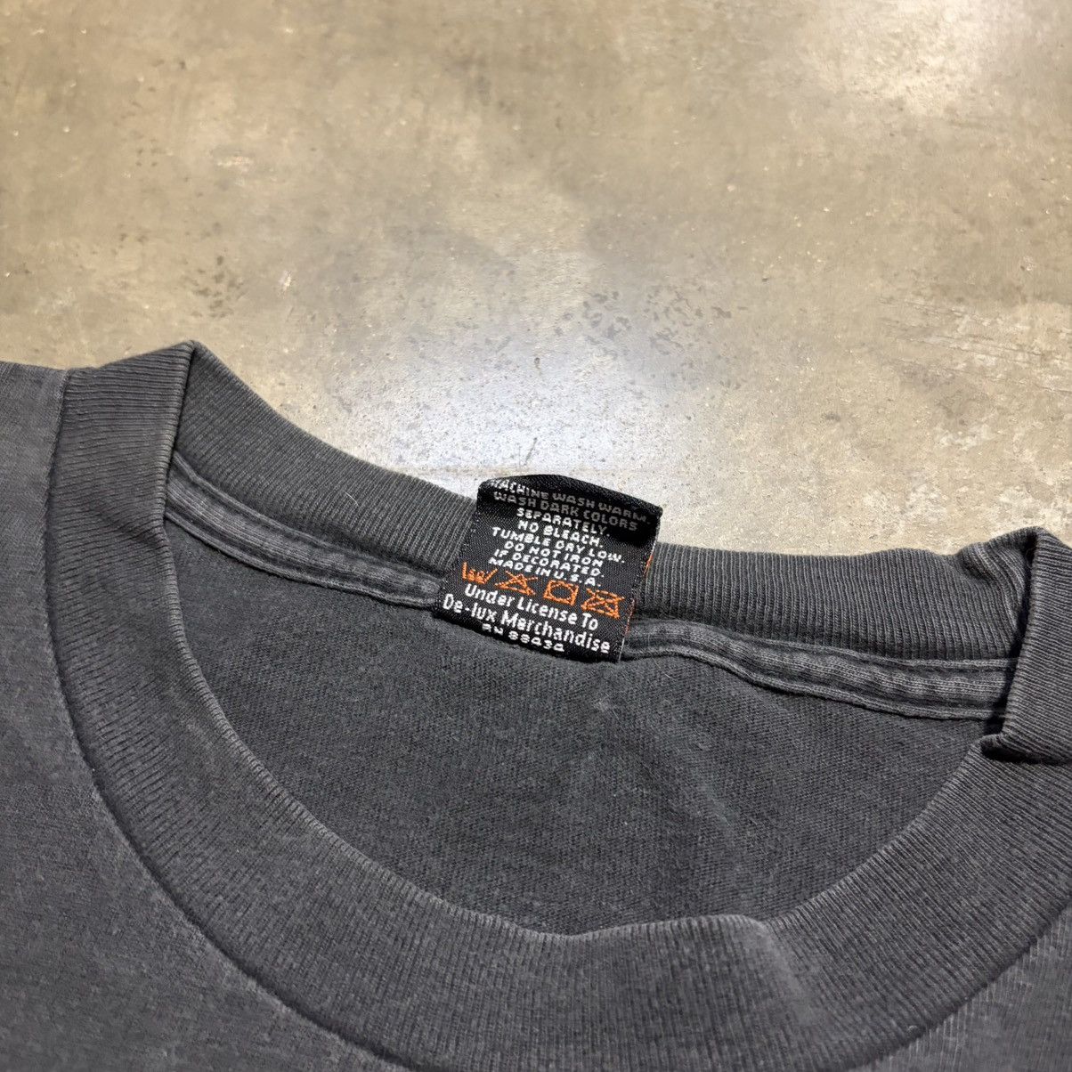 Harley Davidson Vintage Harley Davidson T shirt Biker Chrome Flame Logo Size US L / EU 52-54 / 3 - 8 Thumbnail