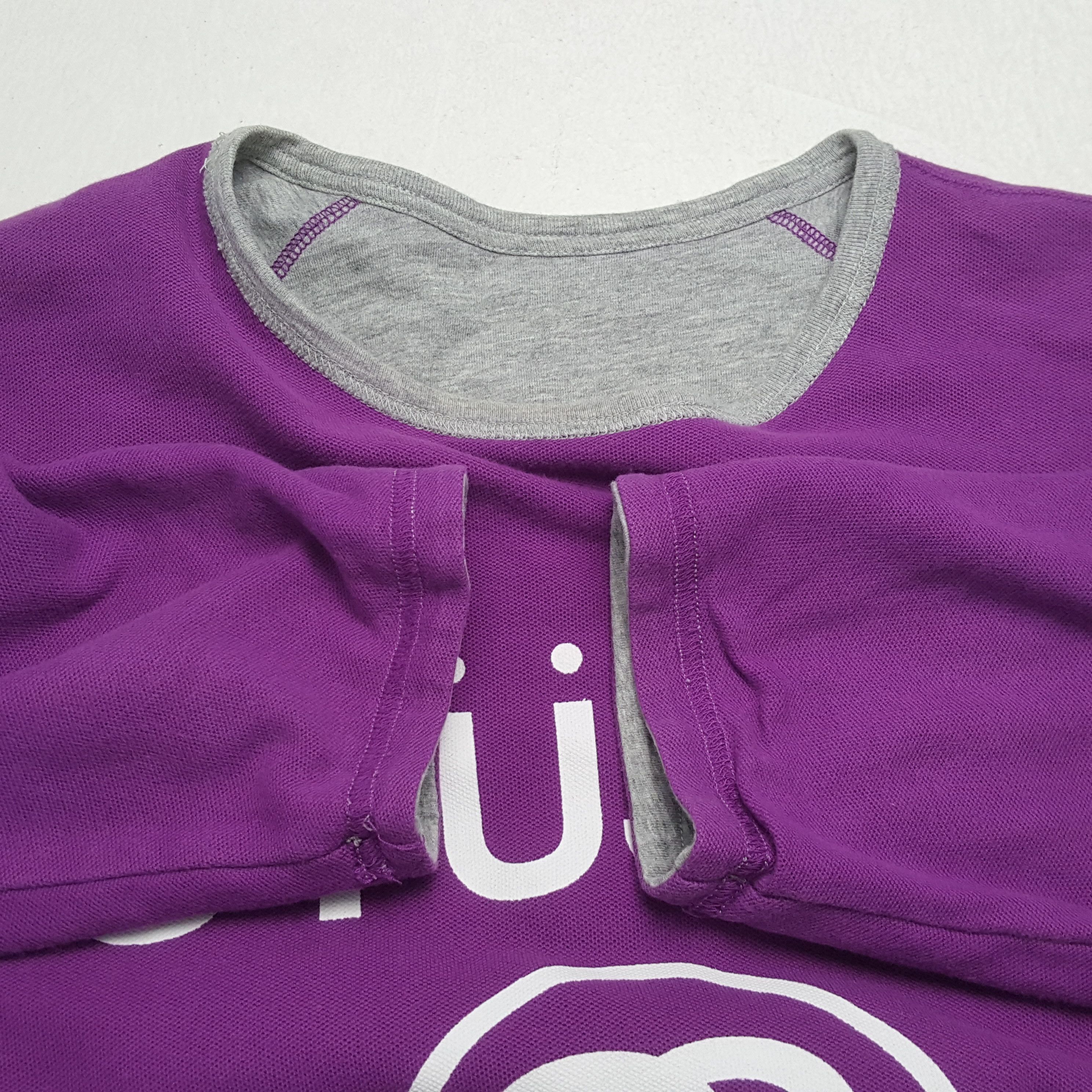 Stussy × Vintage Vintage STUSSY Streetwear Skateboard Reversible Sweatshirts Size US M / EU 48-50 / 2 - 11 Thumbnail