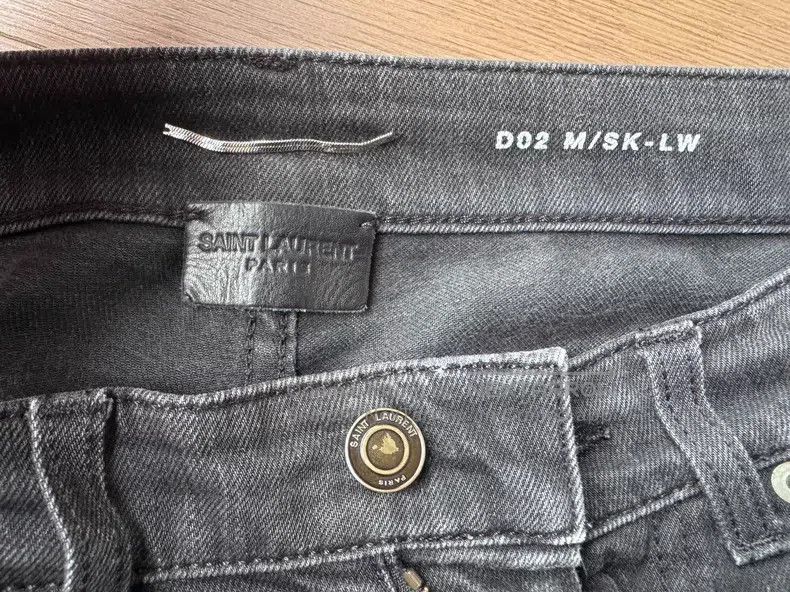 Saint Laurent Paris Saint Laurent Paris Jeans Size US 27 - 3 Thumbnail