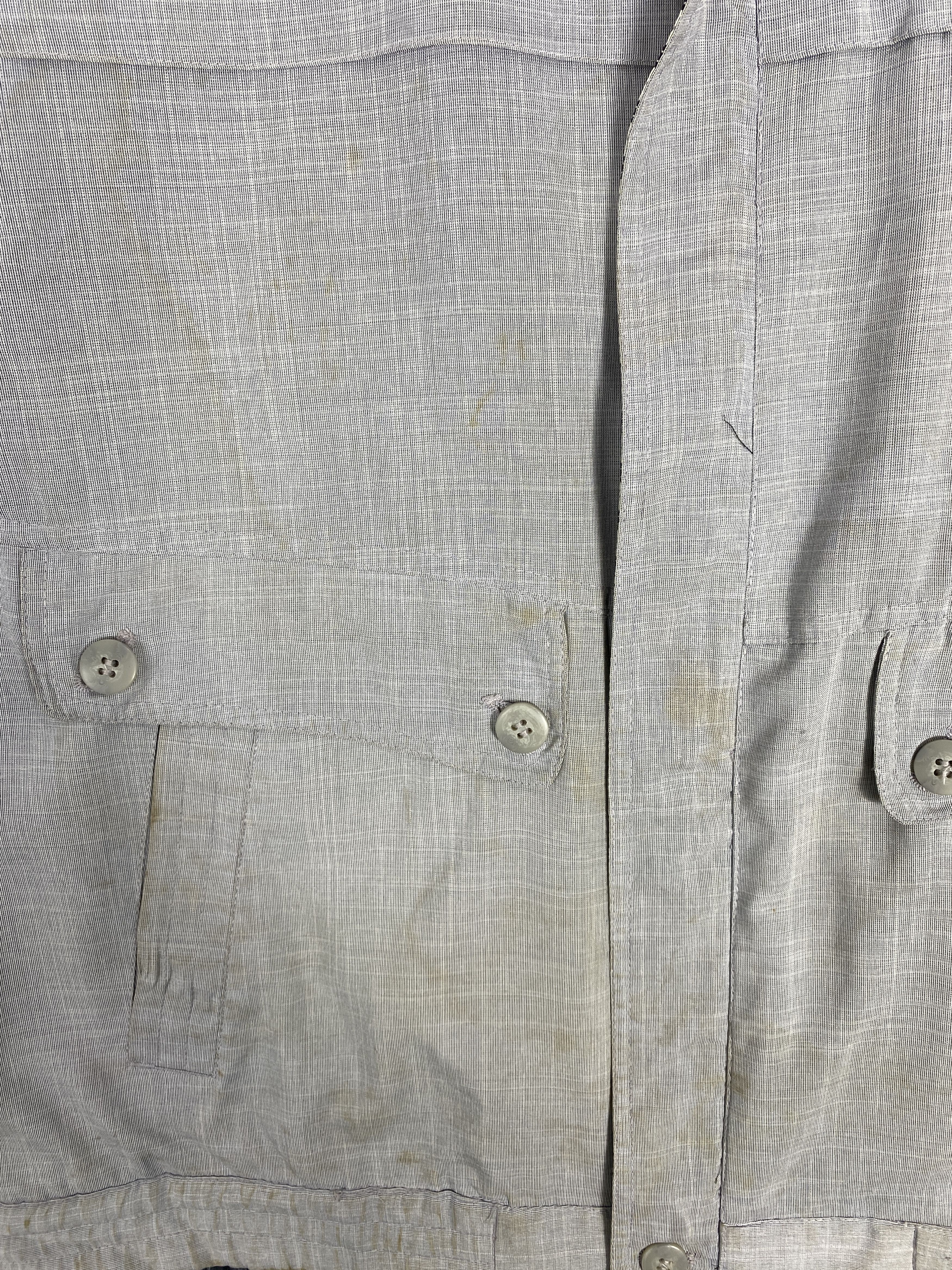 Japanese Brand Vintage Louis Exchanges Zip Up Multi Pocket Light Jacket Size US L / EU 52-54 / 3 - 7 Thumbnail