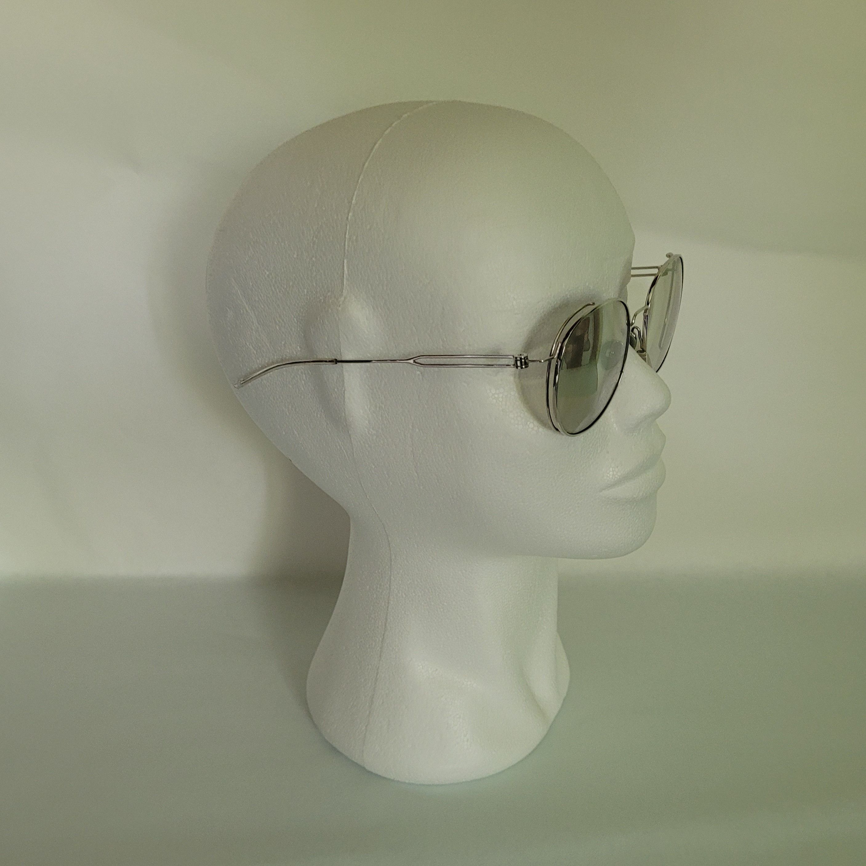 Calvin Klein × Calvin Klein 205W39NYC × Raf Simons Calvin Klein 205W39NYC by Raf Simons titanium sunglasses Size ONE SIZE - 4 Thumbnail