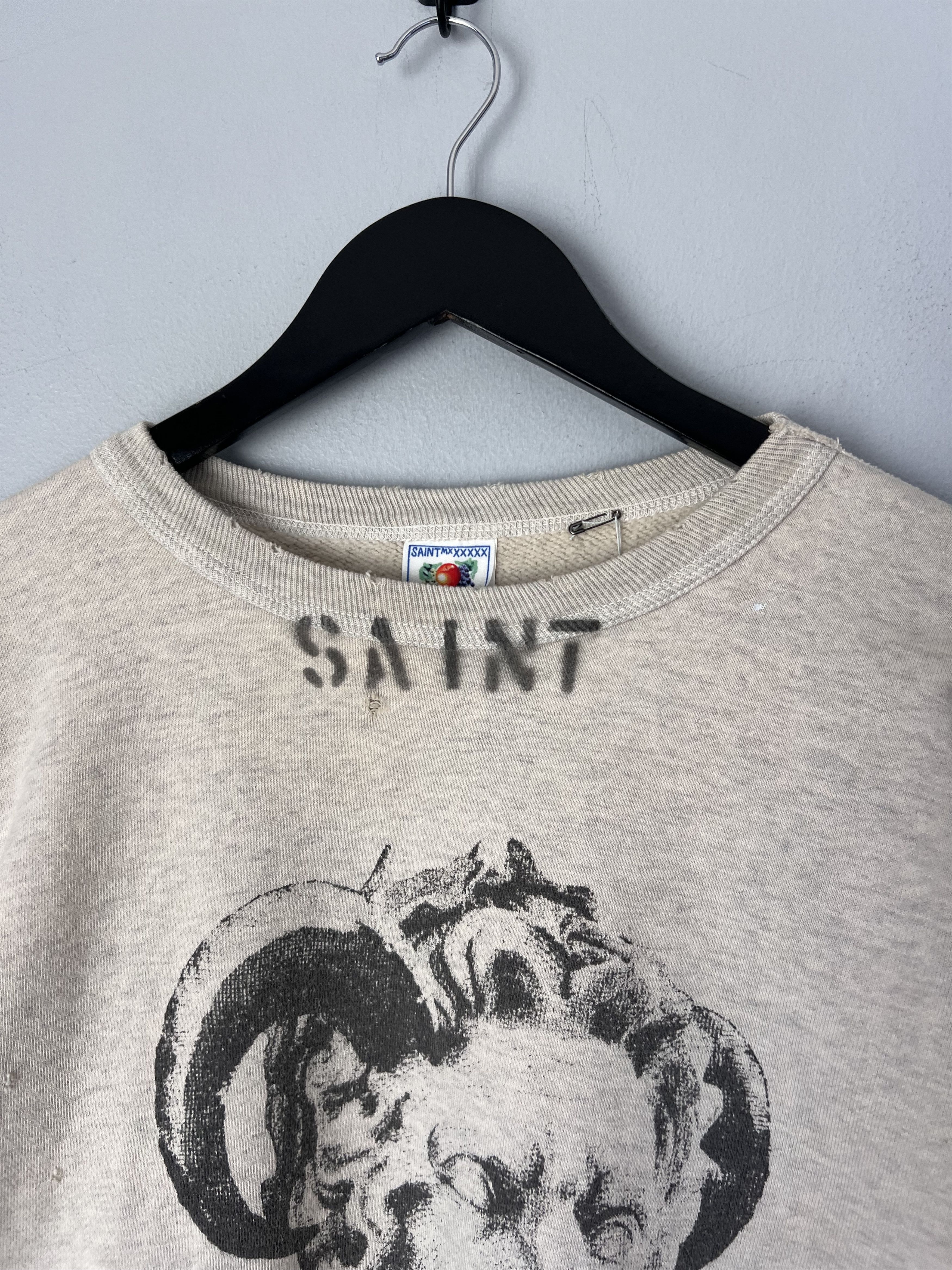 Saint Michael Saint Michael Aries Crewneck Sweatshirt Size US L / EU 52-54 / 3 - 2 Thumbnail