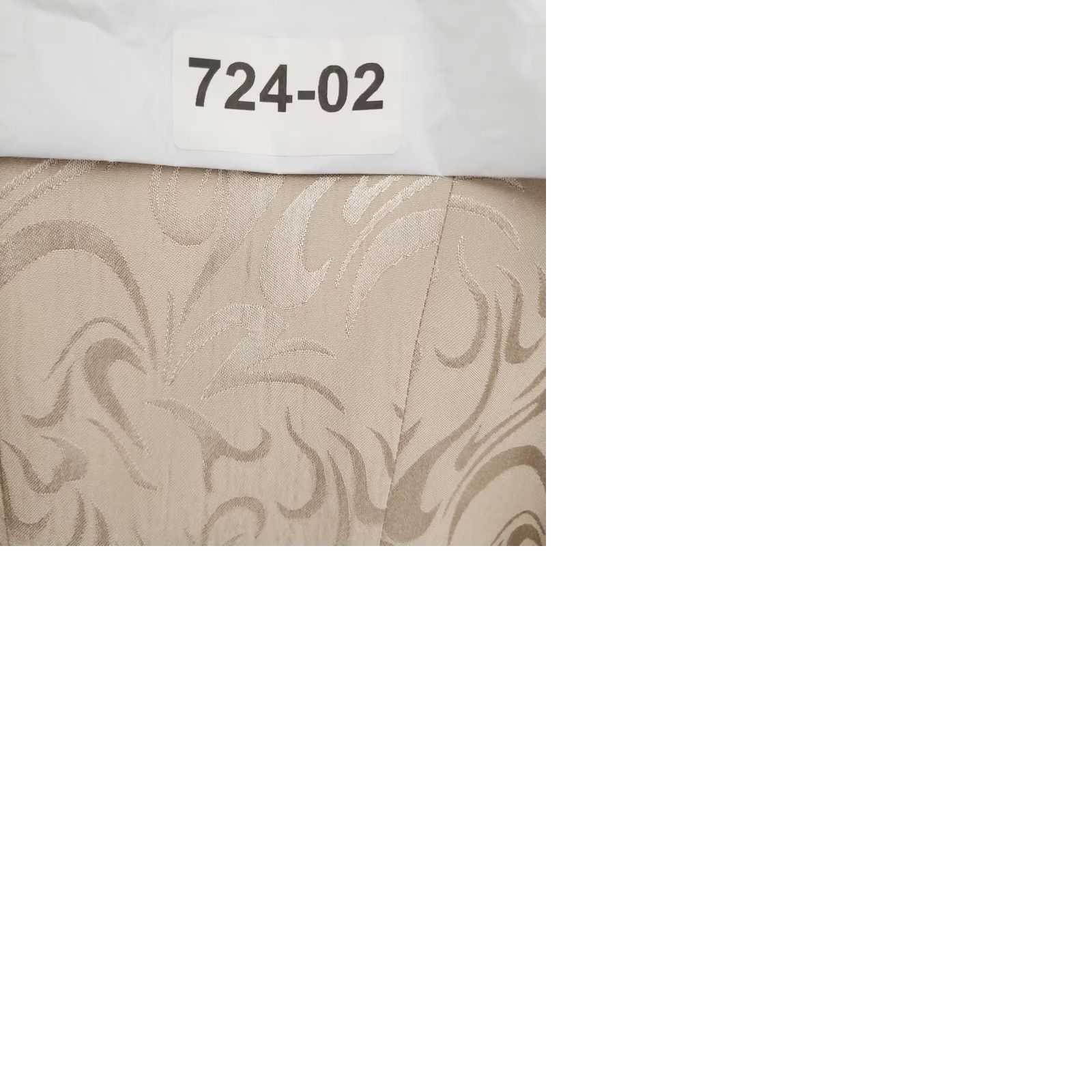 Vintage Terramina Jacket Women White Size 14 Long Sleeves Polyester Collarless Printed Brooch Size XL / US 12-14 / IT 48-50 - 9 Thumbnail