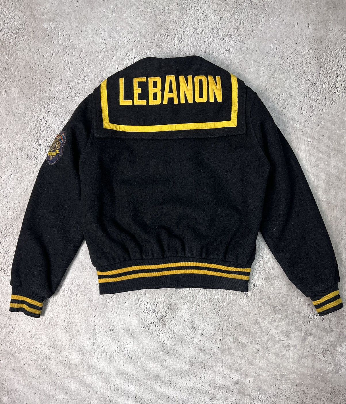 Delong Vintage Delong Wool Varsity jacket AMERICANA Size US M / EU 48-50 / 2 - 12 Thumbnail
