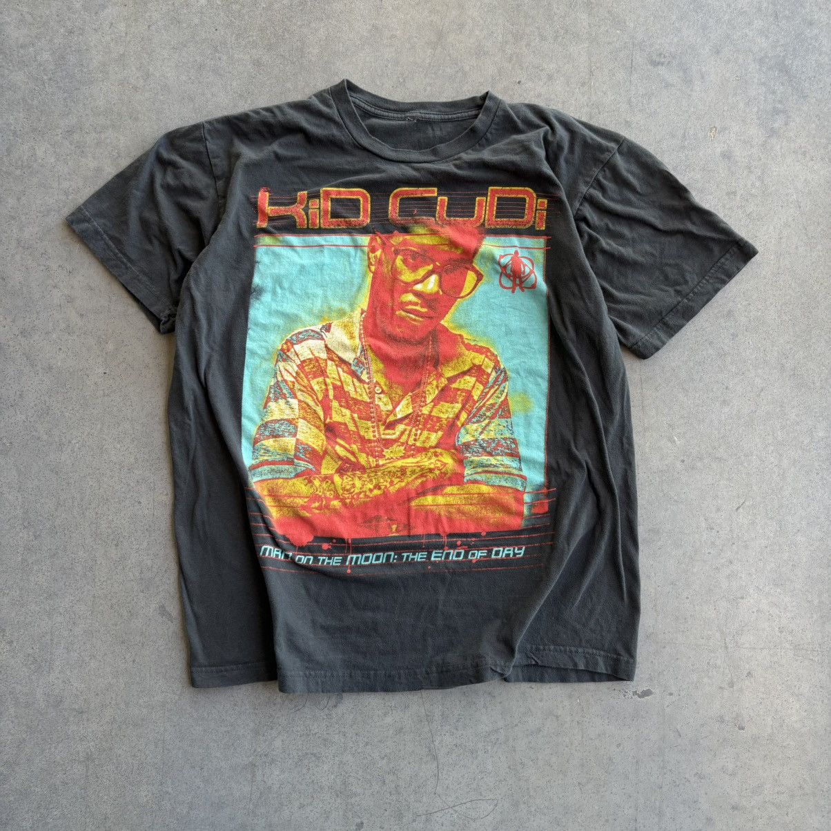 Kid Cudi Vintage Y2K Kid Cudi Shirt Thermal Print Cyber Design XL Size US XL / EU 56 / 4 - 1 Thumbnail