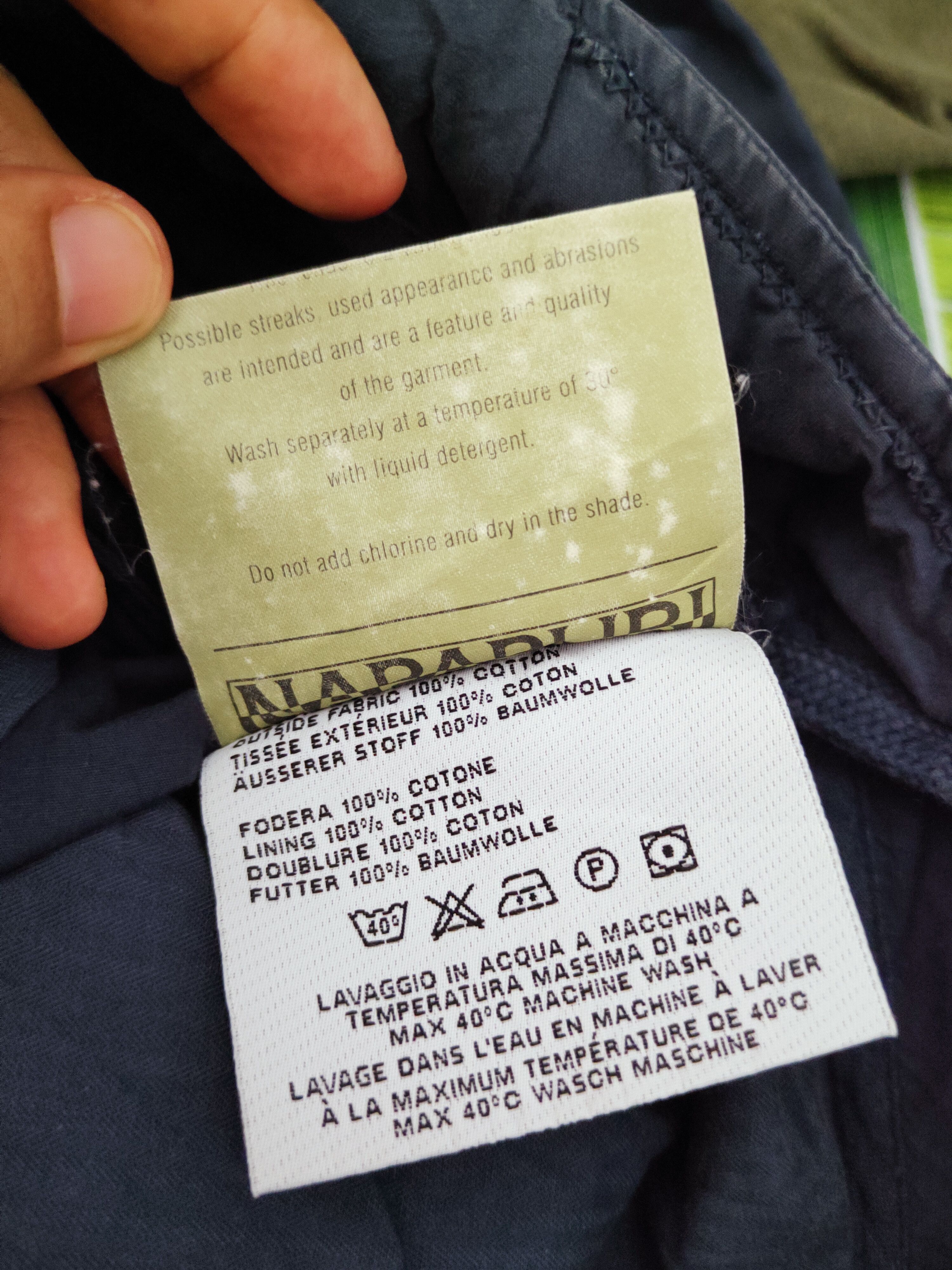 Napapijri DL Napapijri Navy Multipocket Tactical Cargo Pants #W210 Size US 34 / EU 50 - 14 Thumbnail