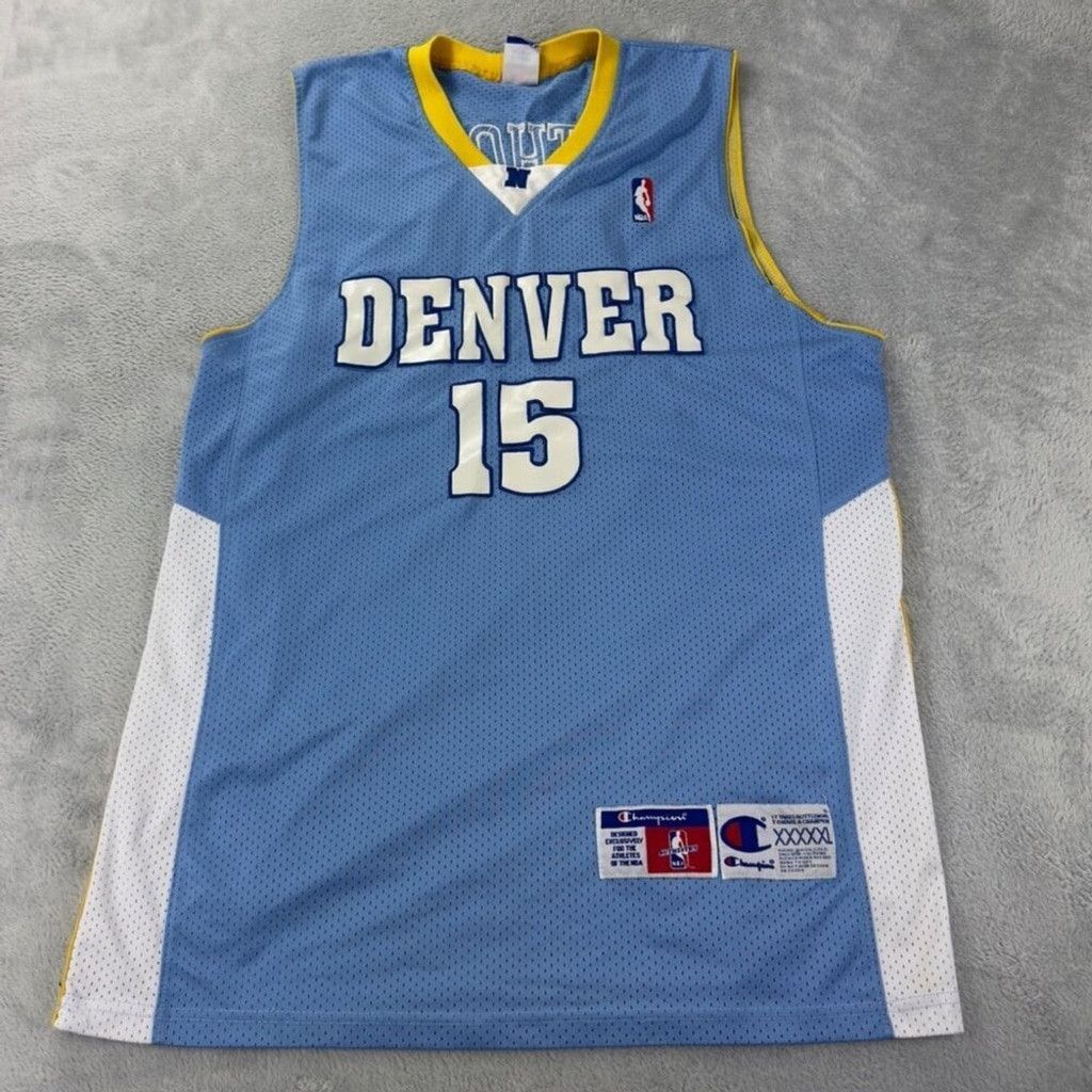 Champion Vintage Champion Men’s Size XL Carmelo Anthony Denver Nugget Size US XL / EU 56 / 4 - 1 Thumbnail