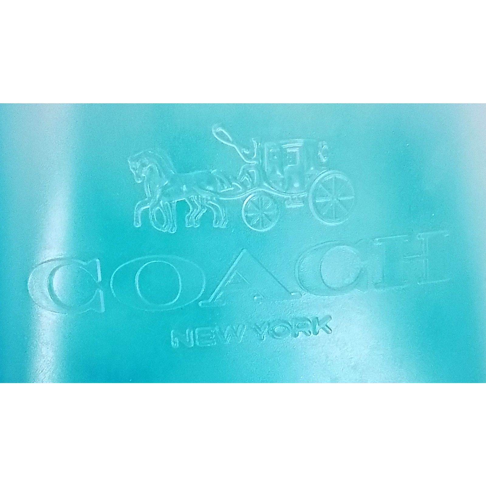 Coach Coach New York Ulyssa Women's Size 8 Jelly Slides Blue Size US 8 / IT 38 - 8 Thumbnail