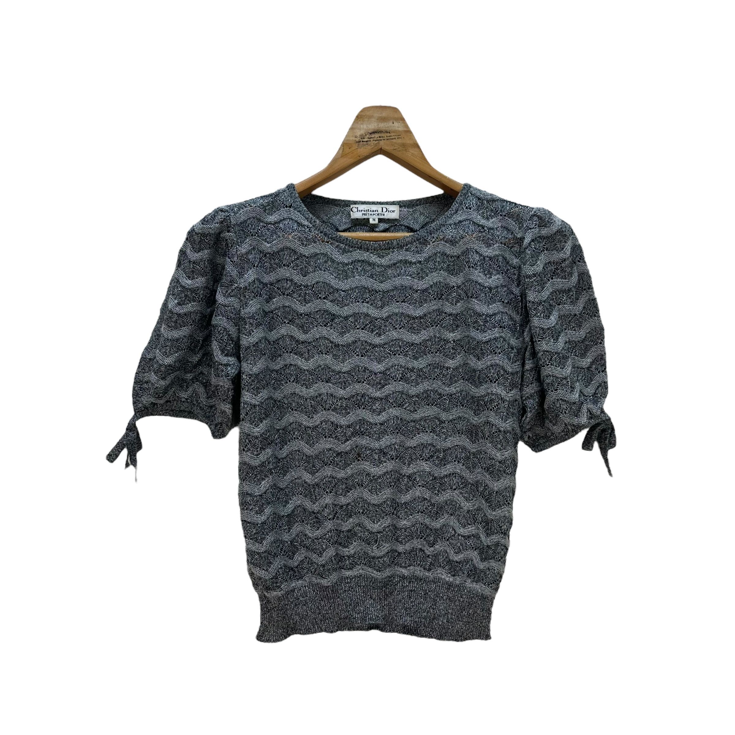 CHRISTIAN DIOR PRET-A-PORTER SHORT SLEEVE KNITWEAR #8780-026