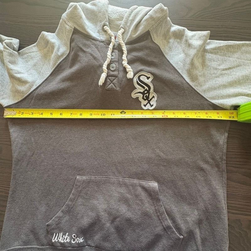 Majestic Majestic Chicago White Sox Mens L Hoodie 1/4 Button Up *Flaw Size US L / EU 52-54 / 3 - 7 Thumbnail