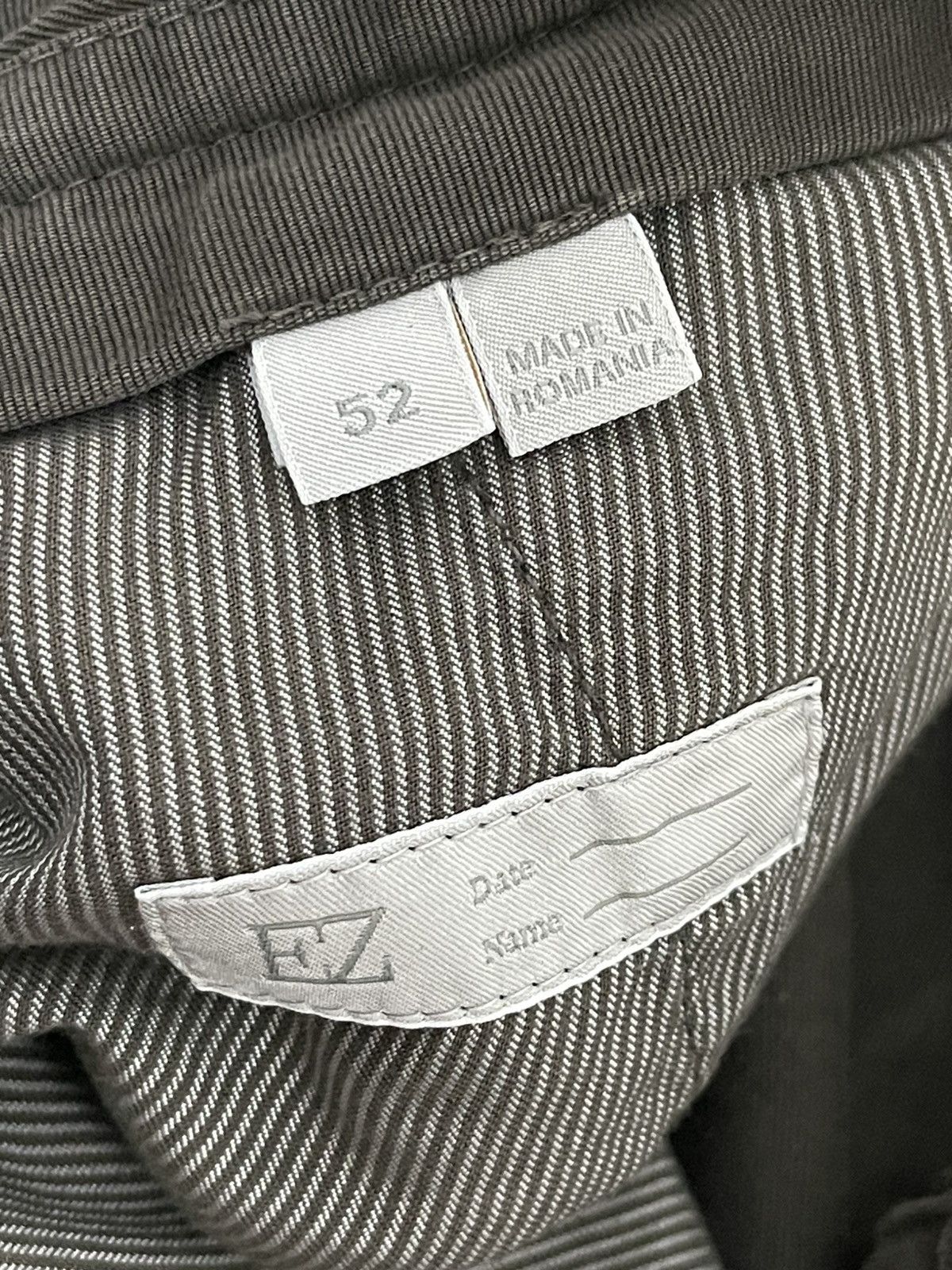 Comme des Garcons Khaki Pant Ermenegildo Zegna Relax Fit 1🟦3 Size US 35 - 15 Thumbnail