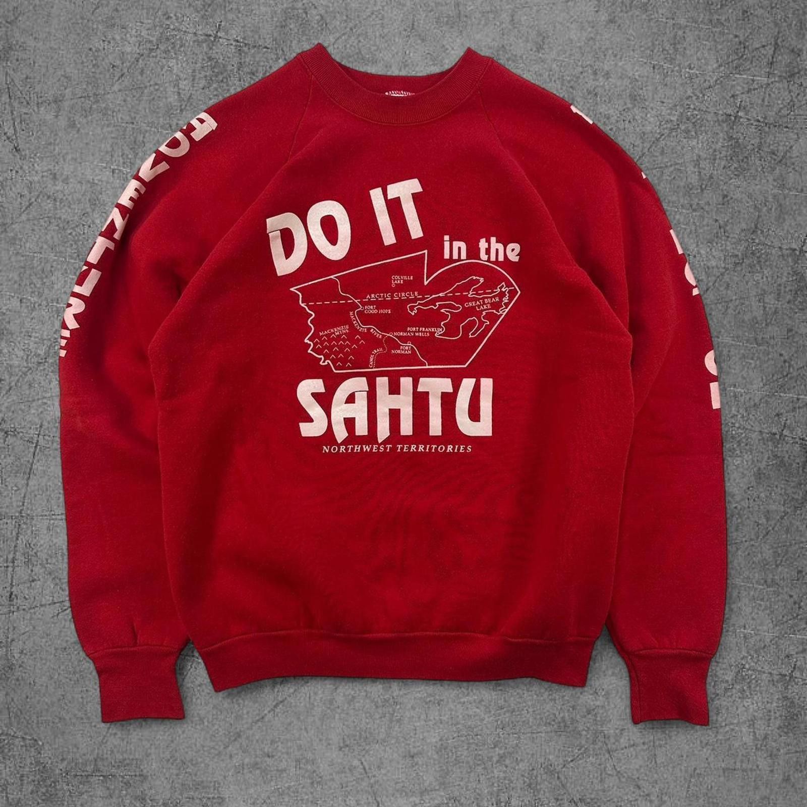 Vintage 90s Sahtu Crewneck Size US L / EU 52-54 / 3 - 1 Thumbnail