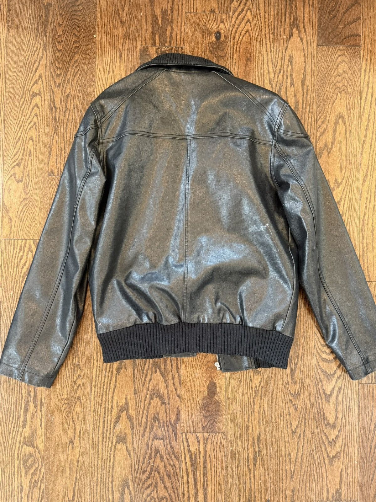 Guess Vintage Black Guess Leather Jacket Size US S / EU 44-46 / 1 - 4 Thumbnail
