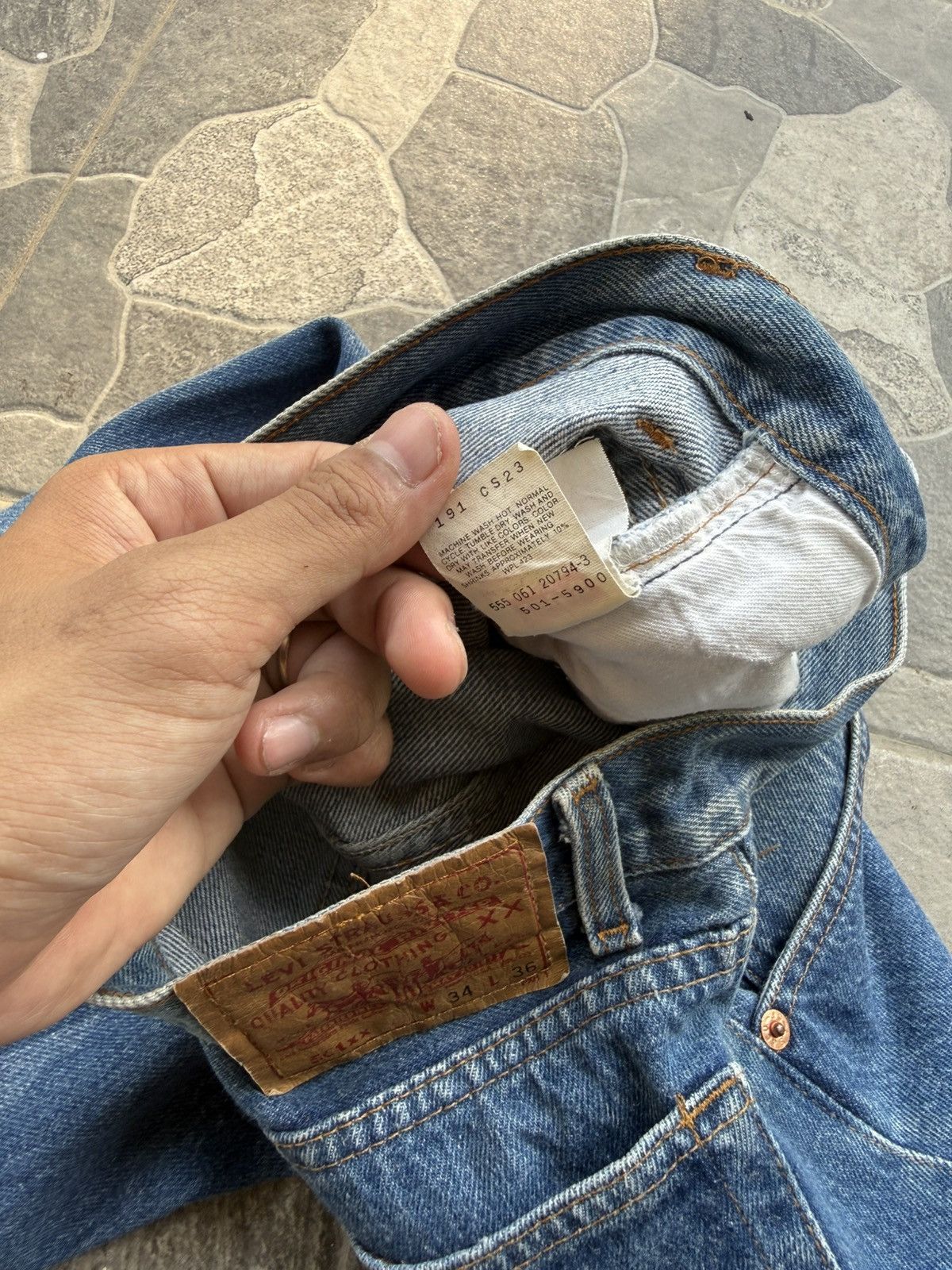 Levi's Vintage Levi's 501xx Jeans Size US 34 / EU 50 - 10 Thumbnail