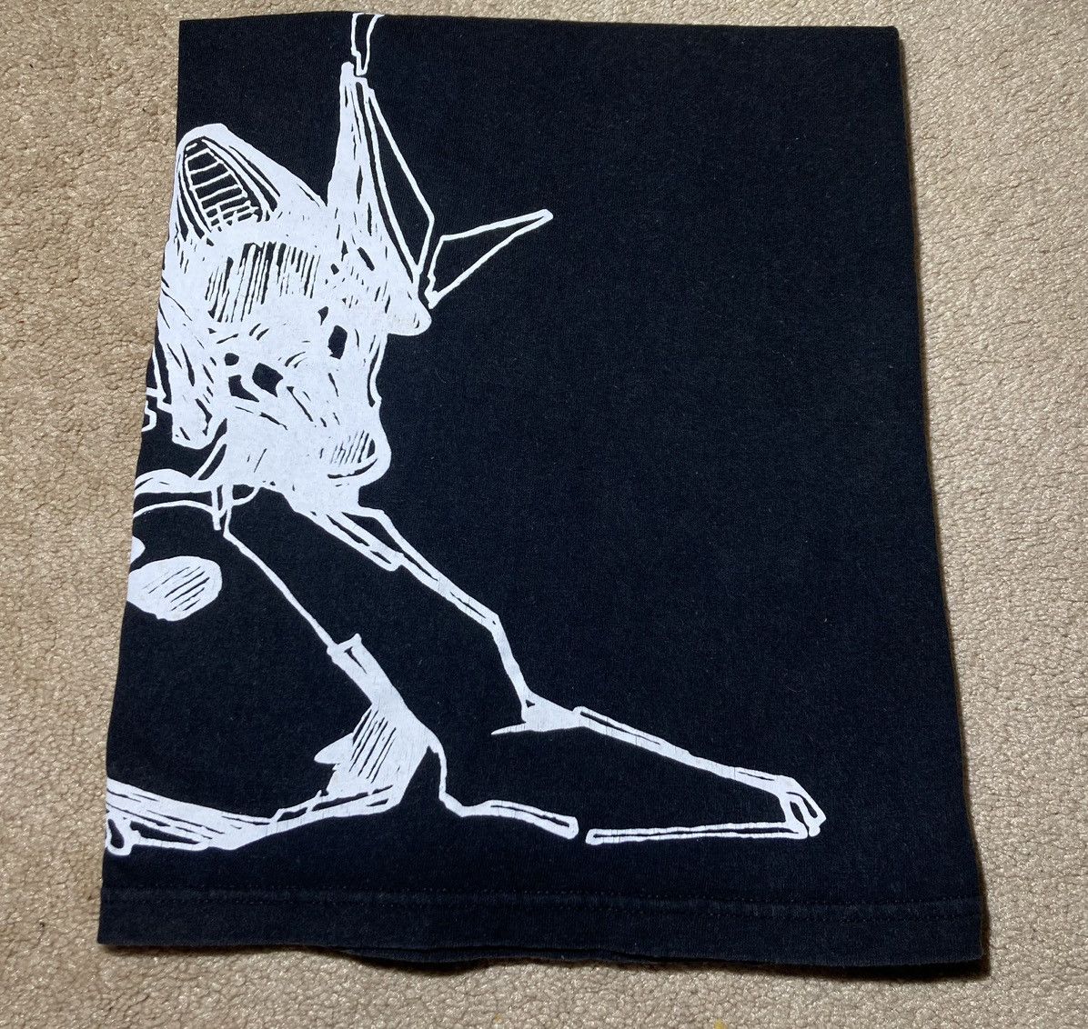 image of 2006 Supreme Dondi Sphinx Graffiti Tee Art Graphic Paint 90's in Black, Men's (Size Medium)