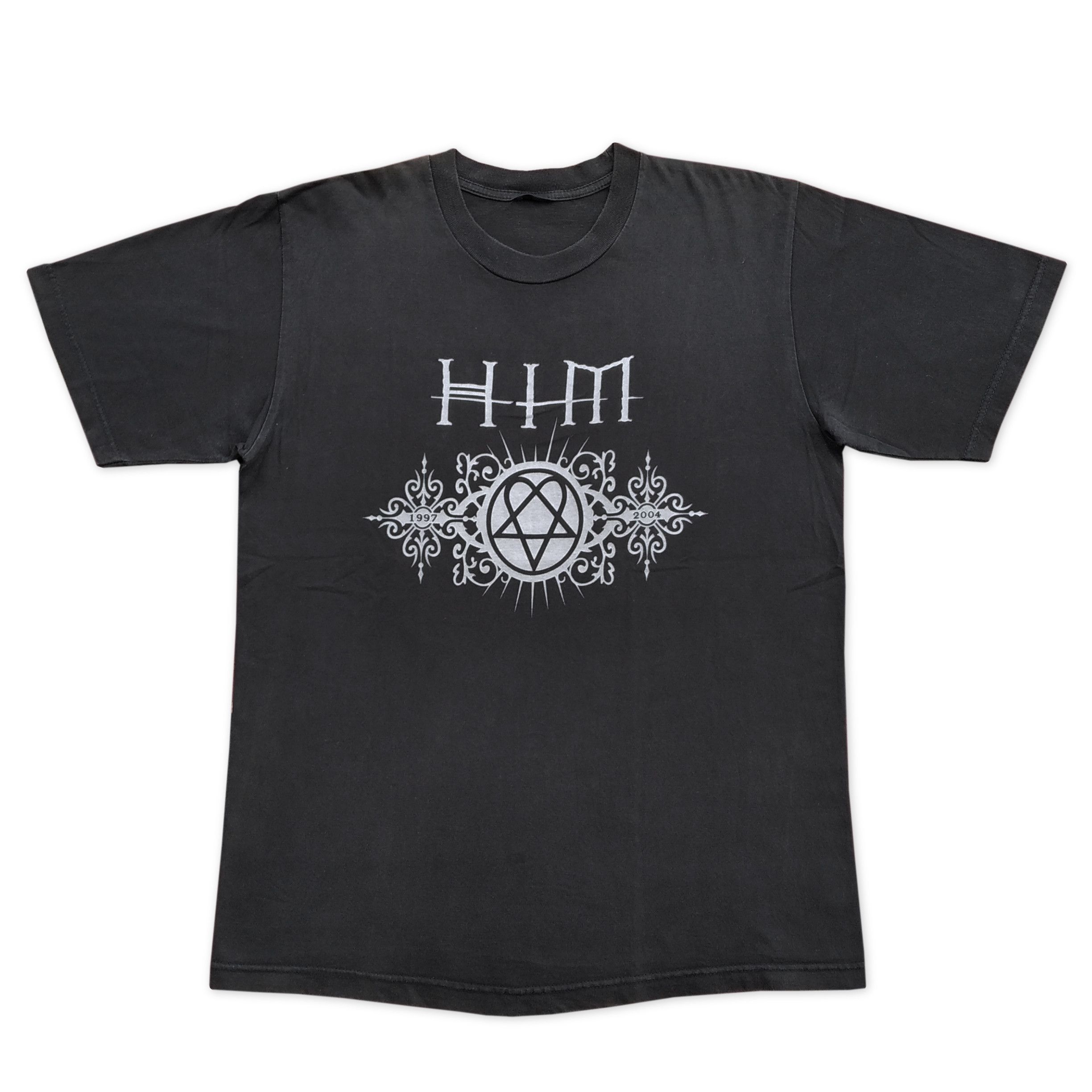 Band Tees Vintage 00's HIM And Love Said No: TheGreatestHits 1997-2004 Size US L / EU 52-54 / 3 - 1 Thumbnail