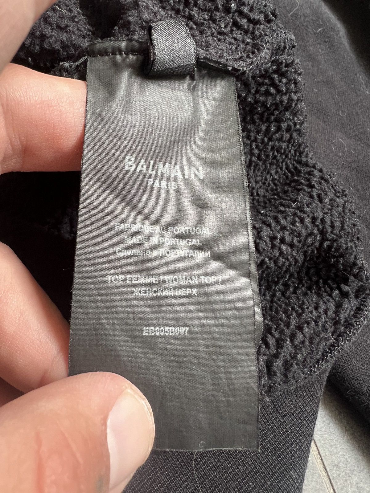 Balmain Balmain Paris logo sweatshirt Size US M / EU 48-50 / 2 - 8 Thumbnail