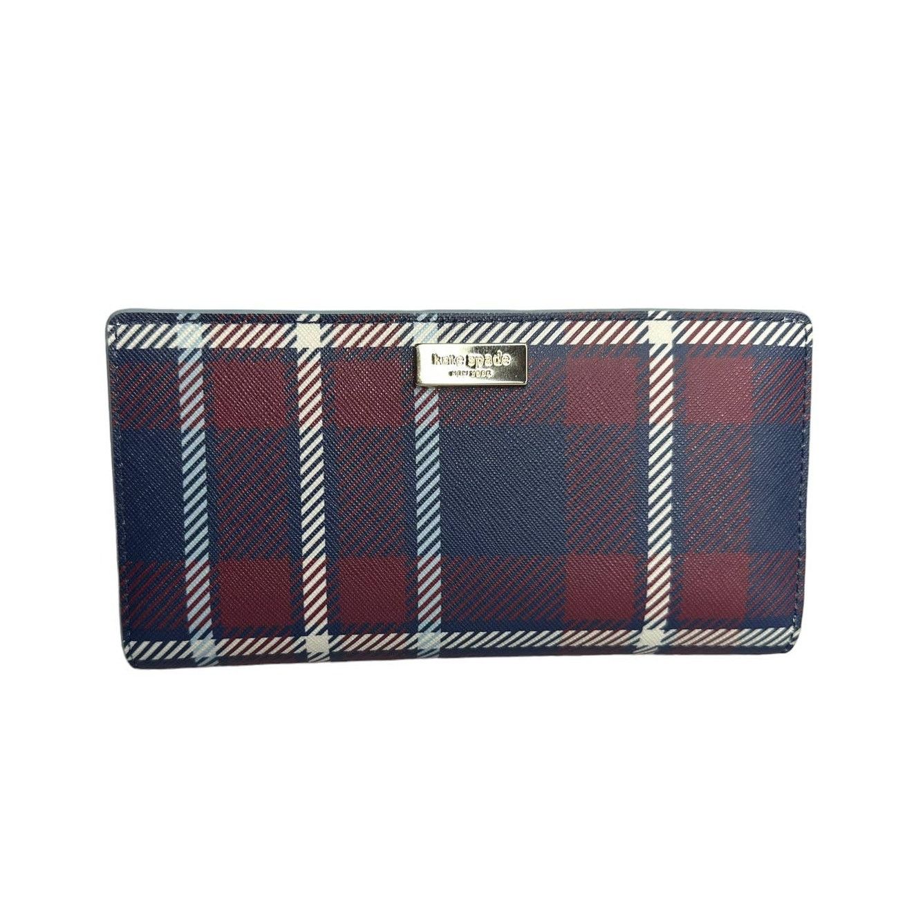 Kate Spade kate spade new york laurel way travel plaid stacy wallet Size ONE SIZE - 1 Thumbnail