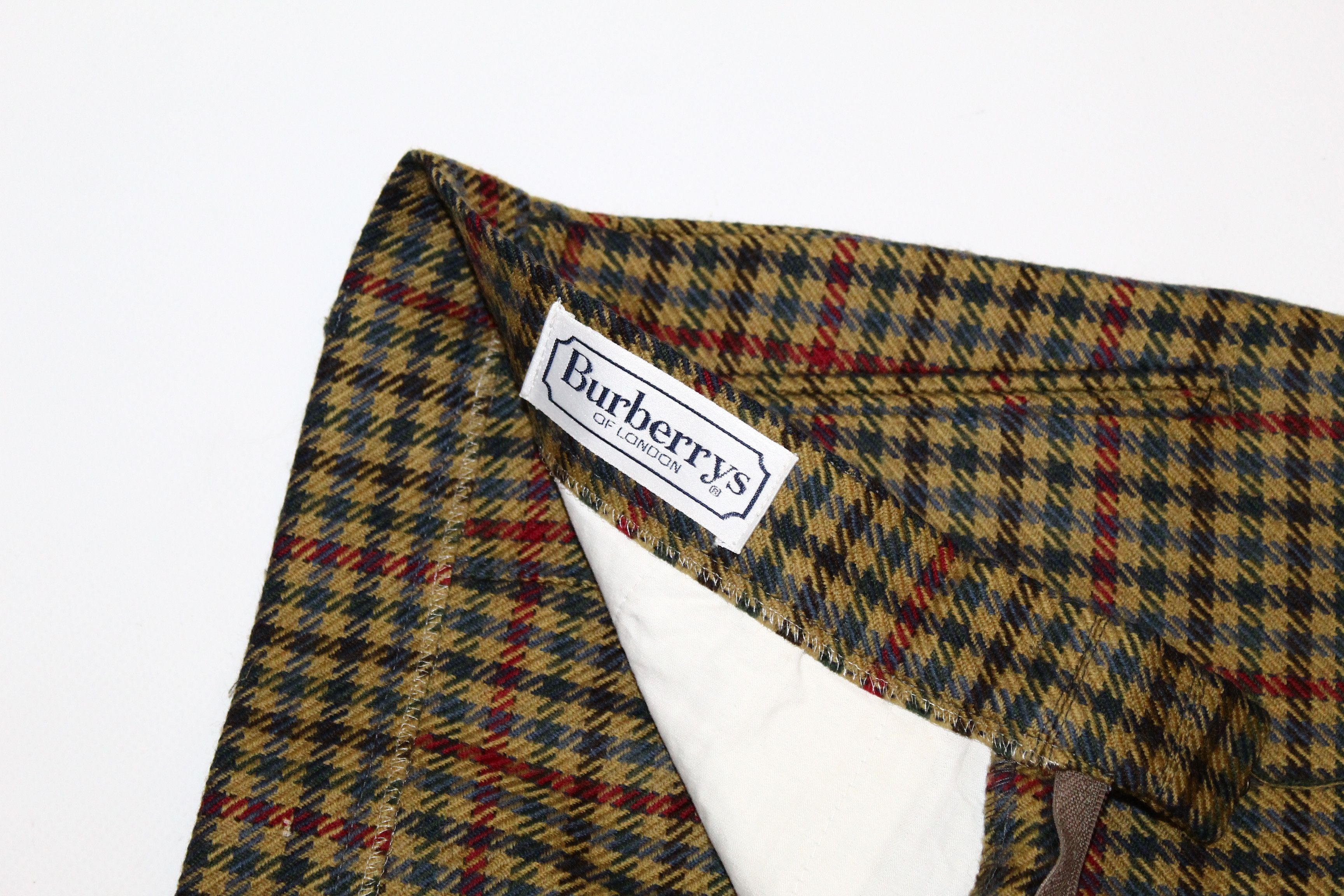 Burberry Burberrys For Terner Hanover Jetted Pockets Houndstooth Pant Size US 31 - 8 Thumbnail