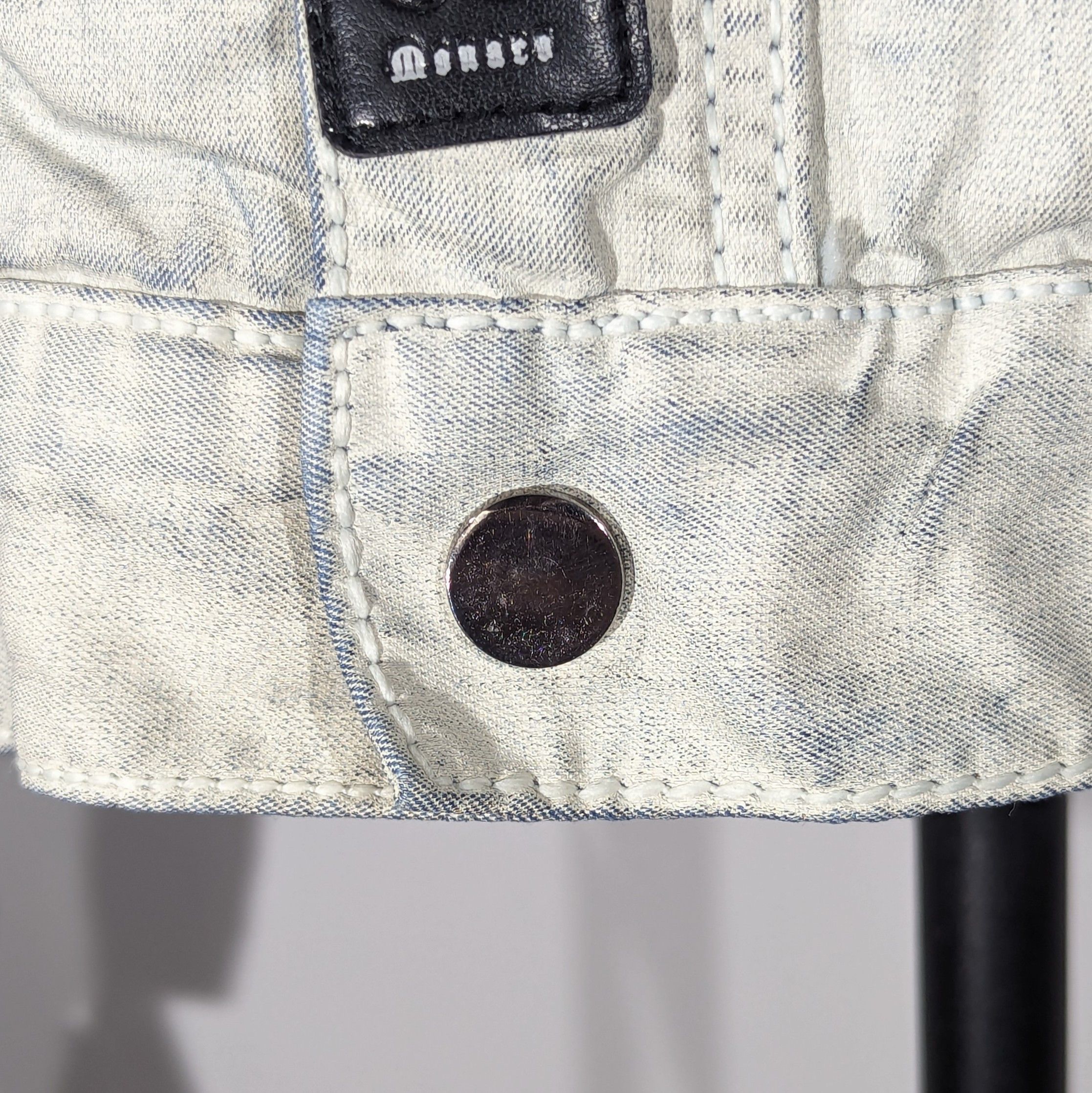 Other Roberto Geissini Monaco Denim Jacket With Crosses Very Rare Size US M / EU 48-50 / 2 - 9 Thumbnail