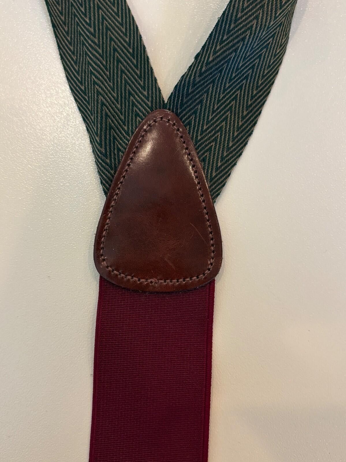Saks Fifth Avenue Saks Fifth Avenue Suspenders Silk Button-On Braces Size ONE SIZE - 5 Thumbnail