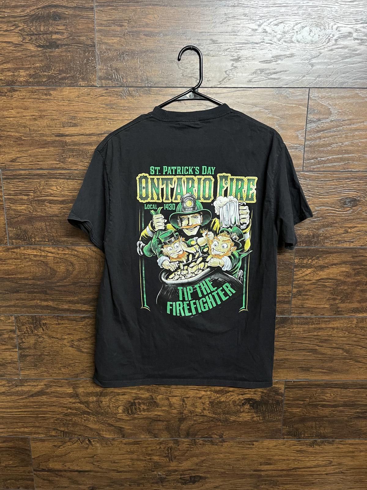 Designer T-shirt St Patrick's Day x Local Firefighter Department - L Size US L / EU 52-54 / 3 - 1 Thumbnail