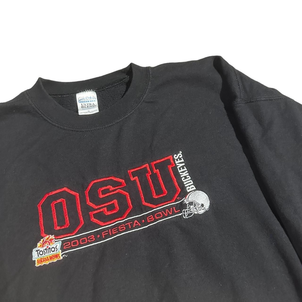 Gildan Vintage 2003 Ohio State Fiesta Bowl Sweatshirt Size US XL / EU 56 / 4 - 2 Thumbnail