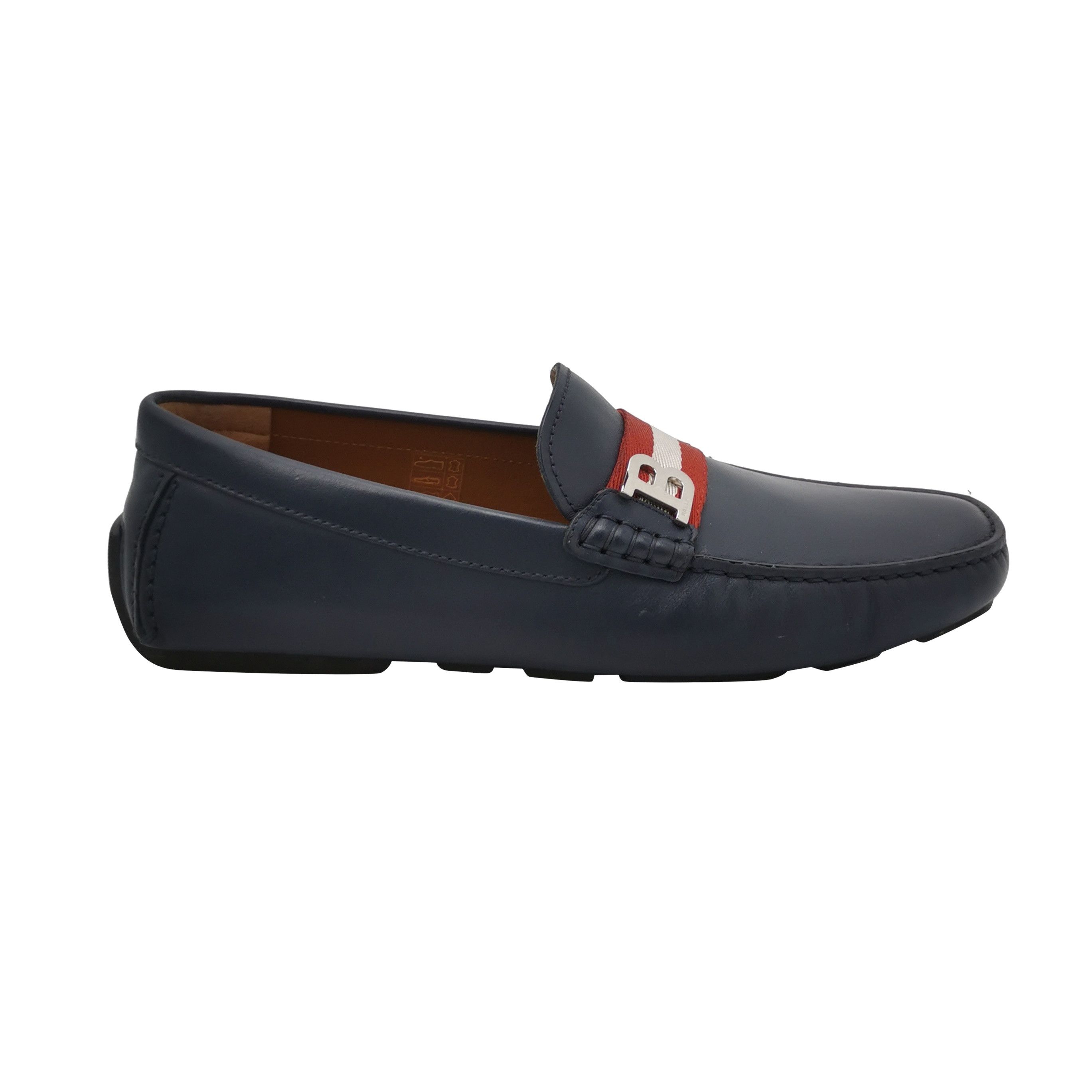 Bally Bally Striped Leather Loafers EU 40 Size US 7 / EU 40 - 1 Thumbnail