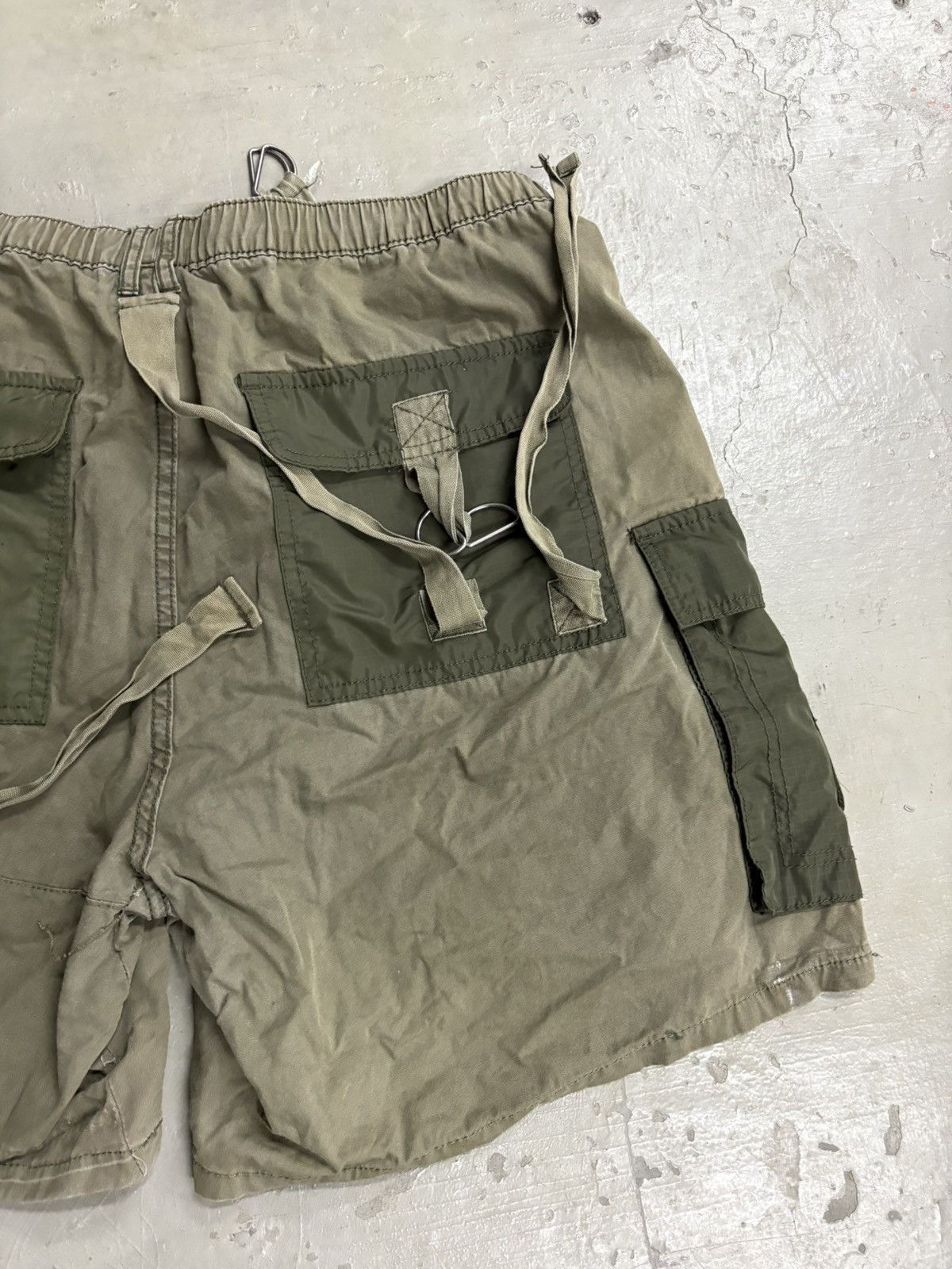 Japanese Brand Vintage Seynaeve MVO Military Belgian Army Twill Cargo Short Size US 34 / EU 50 - 7 Thumbnail