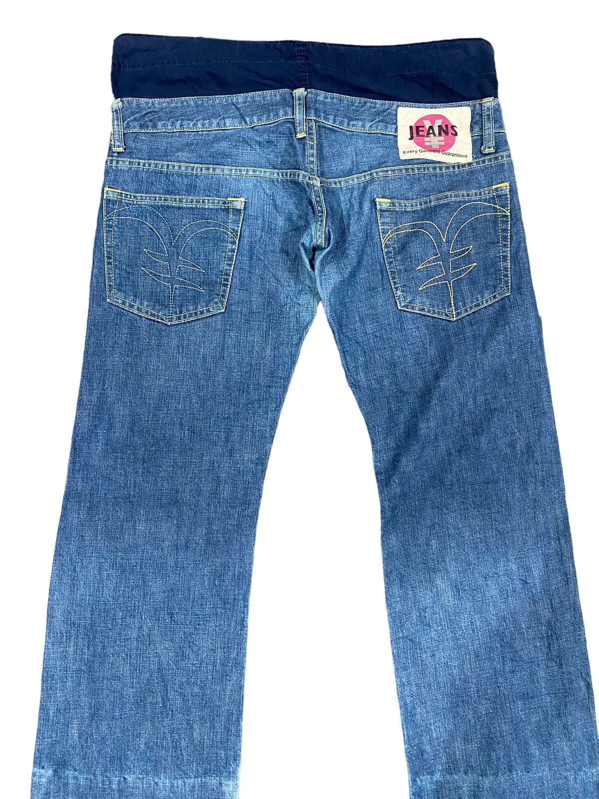 Designer × Japanese Brand Japanese Yen Ladies Jeans Size 36" / US 14 / IT 50 - 7 Thumbnail