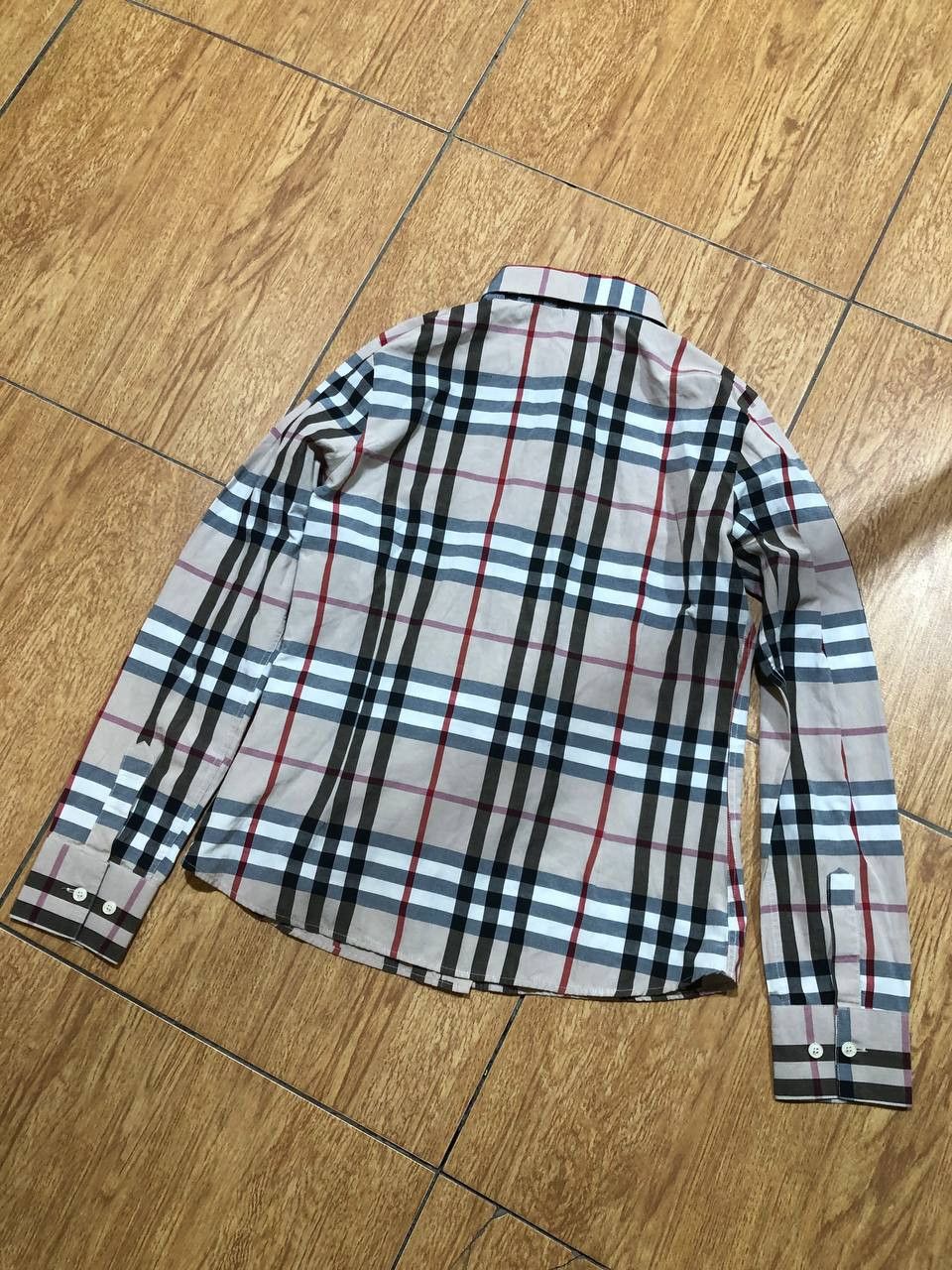 Burberry BURBERRY Plaid Button Front Flannel Shirt Size S / US 4 / IT 40 - 7 Thumbnail