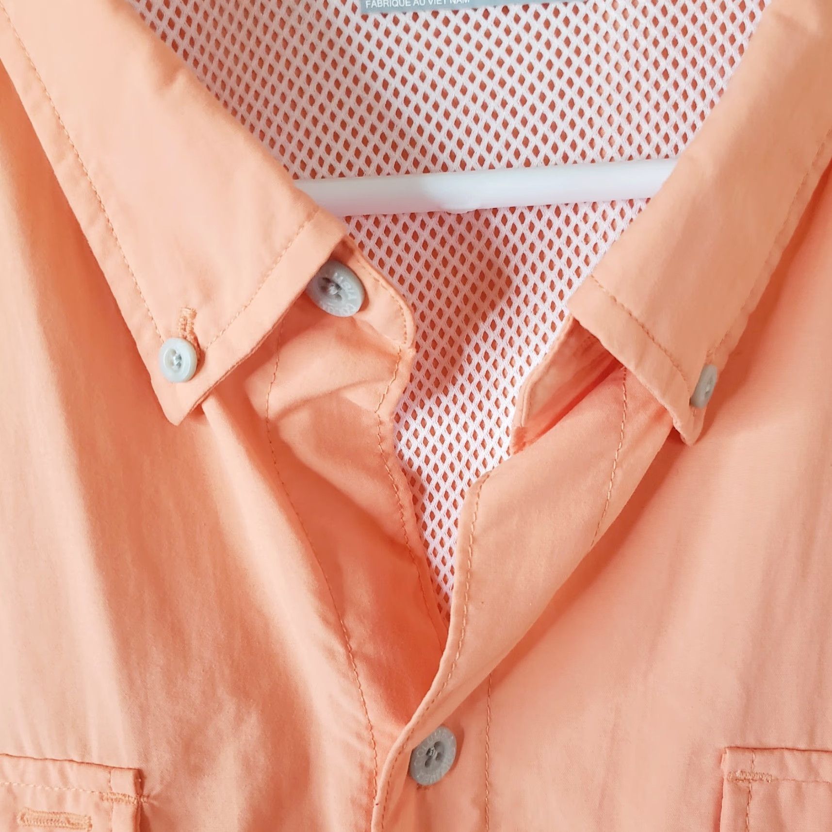 Vintage Columbia PFG Men 2XT Coral Fishing SS Shirt Button-Down UPF 30+ Outdoor Camp Shirt Size US XXL / EU 58 / 5 - 6 Thumbnail