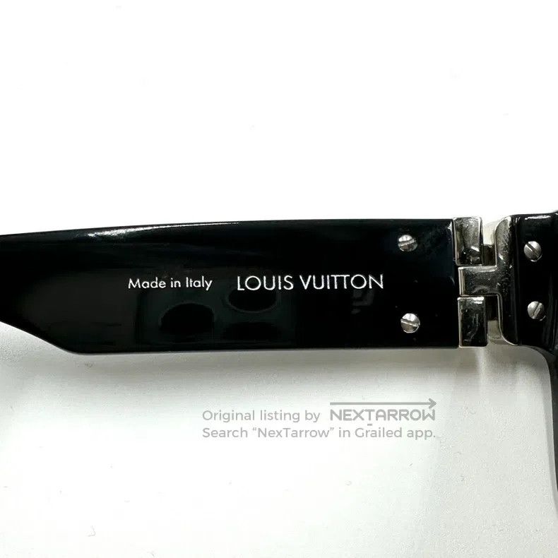 Louis Vuitton Louis Vuitton Millionaire Black Sunglasses Size ONE SIZE - 6 Thumbnail