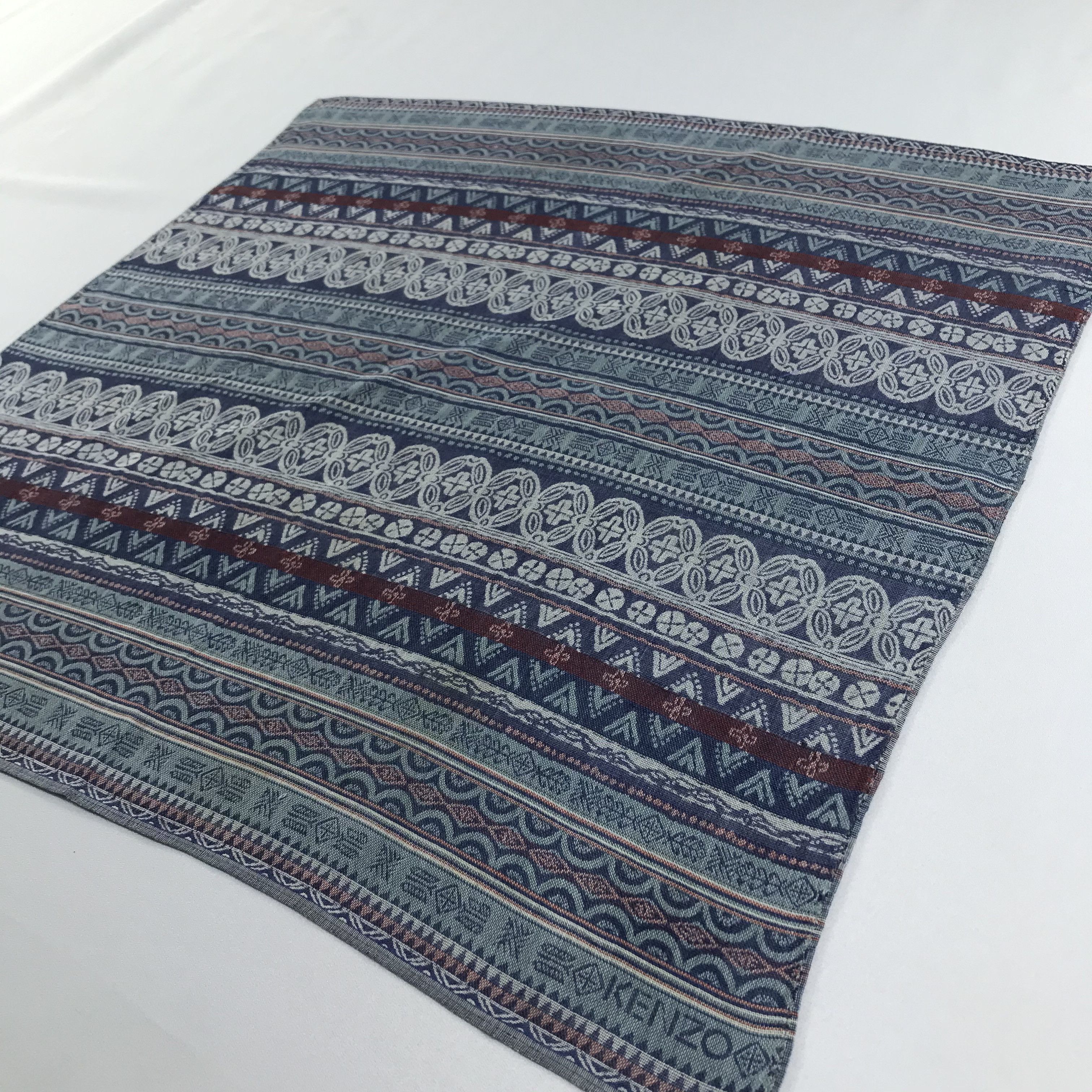 Kenzo Kenzo Native Design Handkerchief Neckerchief Bandana H1113 Size ONE SIZE - 4 Thumbnail