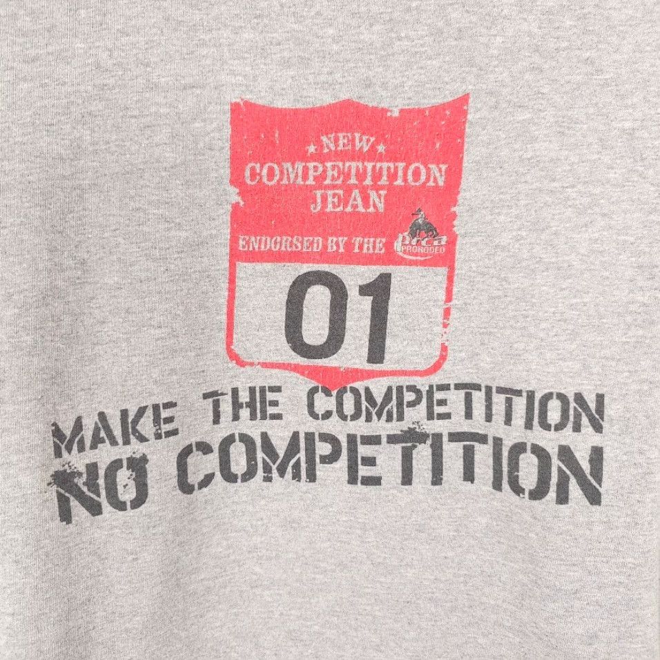 Wrangler Wrangler T Shirt Mens Size XL Gray Rodeo Cowboy Competition Jeans Western 20X Size US XL / EU 56 / 4 - 5 Thumbnail