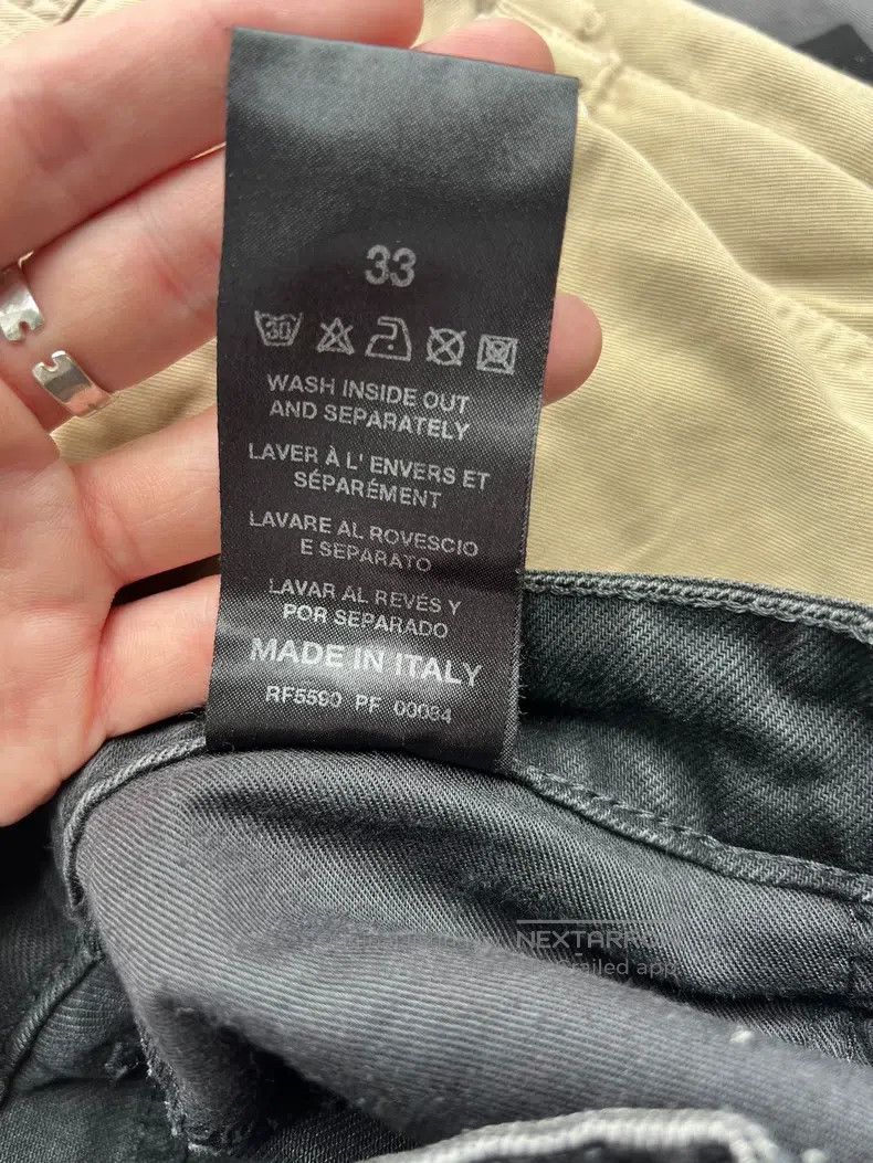 Raf Simons Raf simons Zippered jeans with pendants Size US 33 - 4 Thumbnail