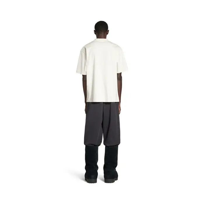 Balenciaga o1bcso1str0326 BB Classic Balenciaga T-Shirt Medium Cream Size US XS / EU 42 / 0 - 3 Thumbnail