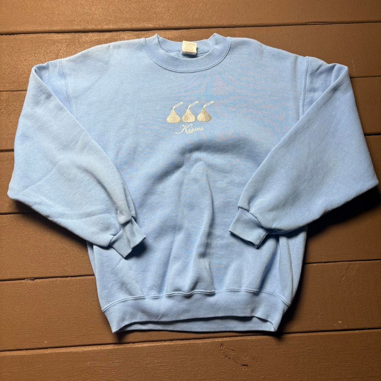 Jerzees Vintage light blue Hershey kisses crewneck Size M / US 6-8 / IT 42-44 - 1 Thumbnail