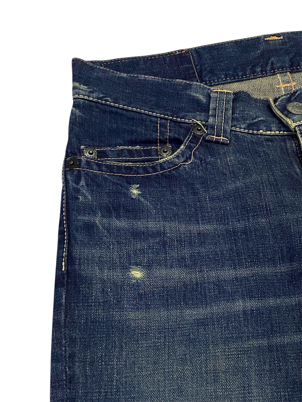Hysteric Glamour Hysteric Glamour Ripped Distressed Denim Jeans Size 30" / US 8 / IT 44 - 7 Thumbnail