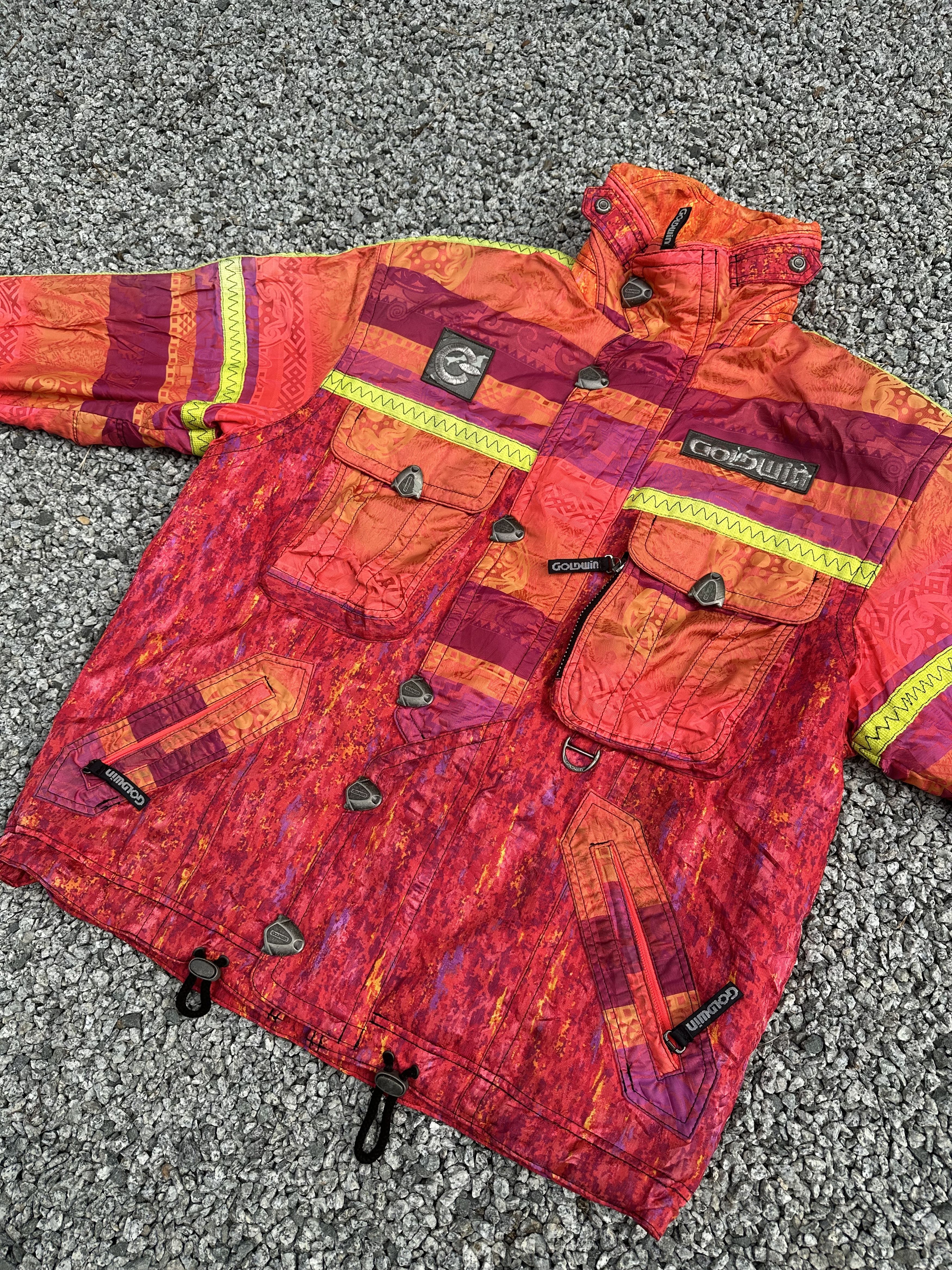 Ellesse × Goldwin Vintage Goldwin Psychedelic Ski Jacket Size US M / EU 48-50 / 2 - 7 Thumbnail