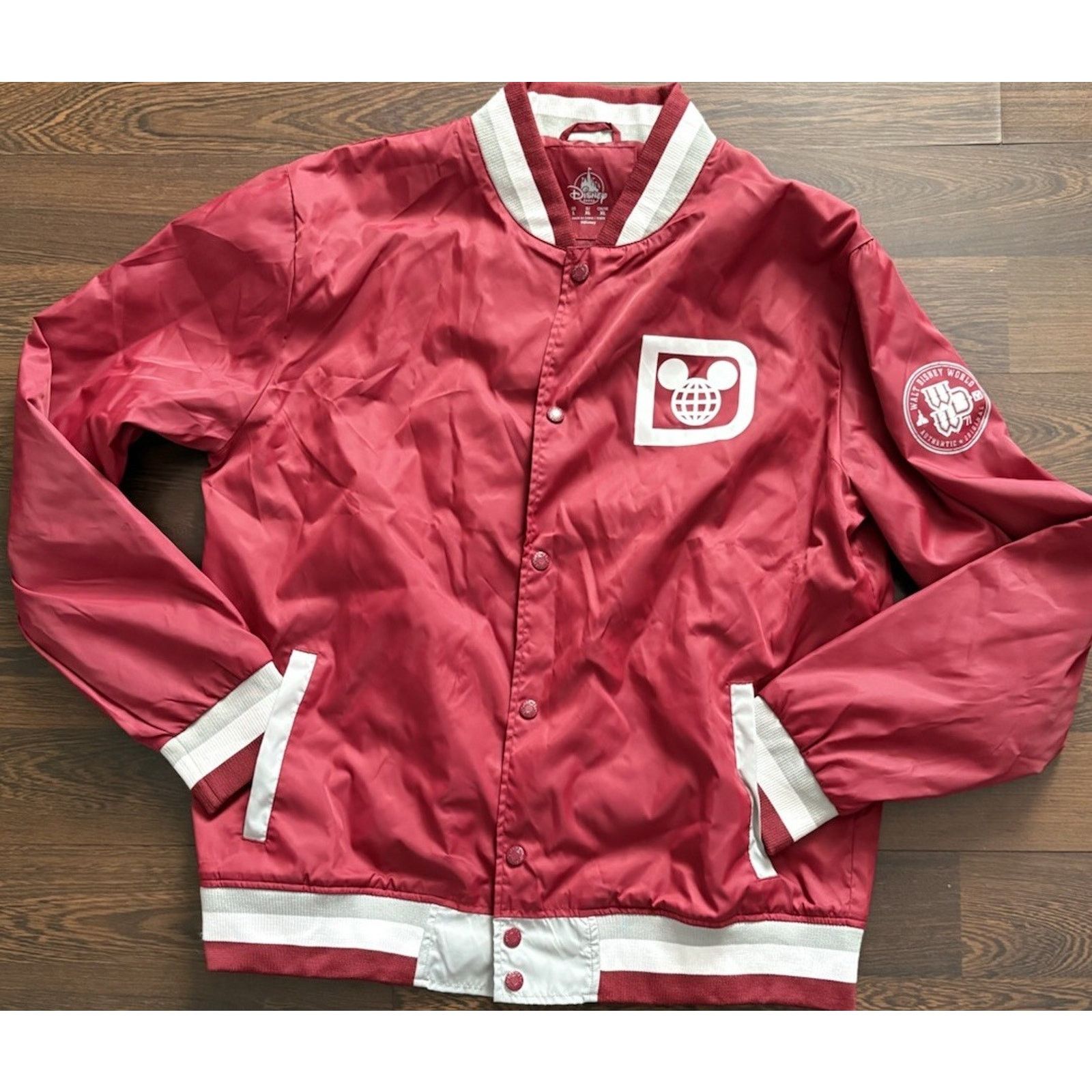 Disney Rare Walt Disney World 1971 Mickey Mous Snap Satin Jacket XL Size XL / US 12-14 / IT 48-50 - 2 Thumbnail