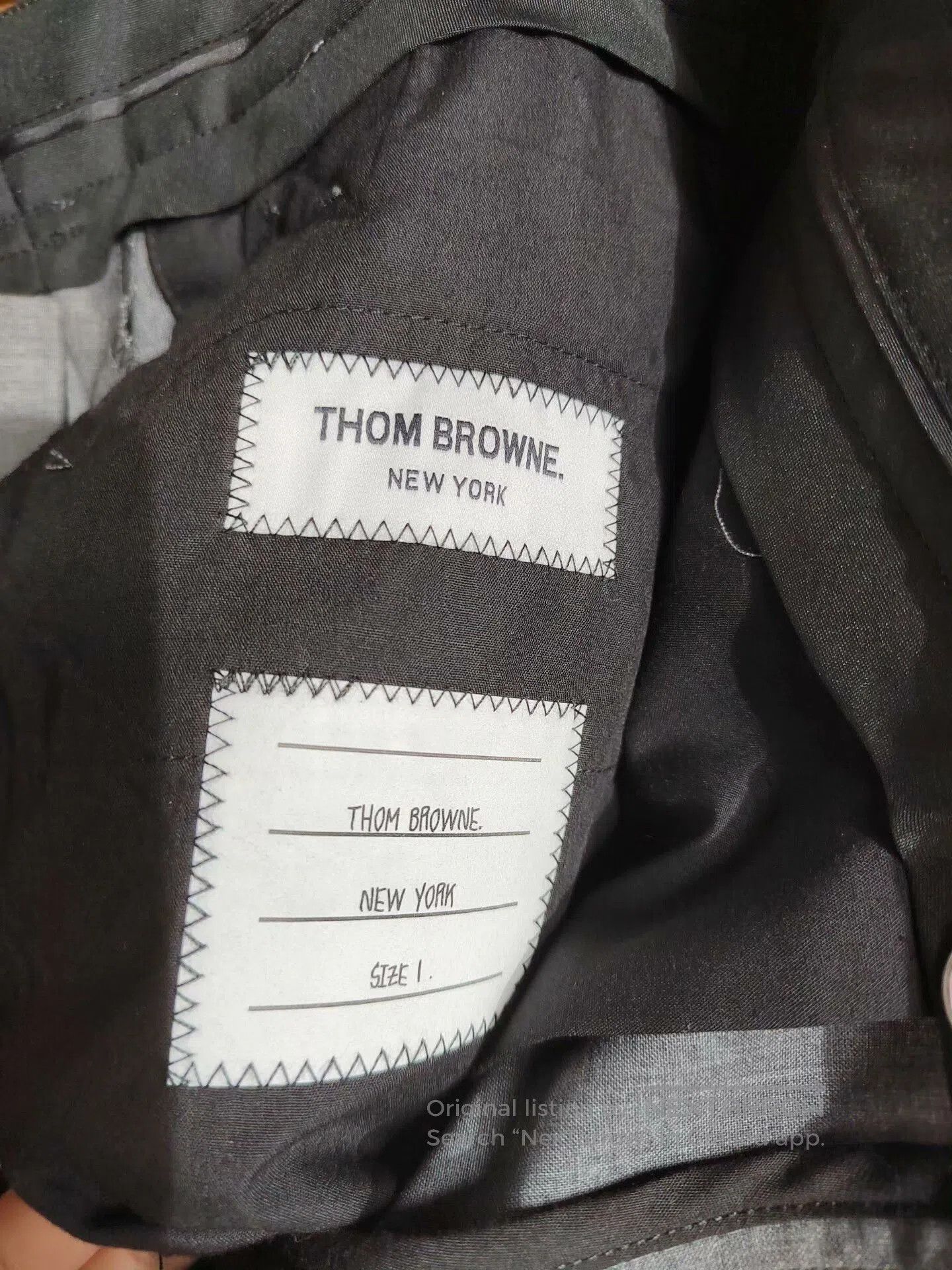 Thom Browne Thom Browne Gray Suit Shorts. Size US 26 / EU 42 - 6 Thumbnail