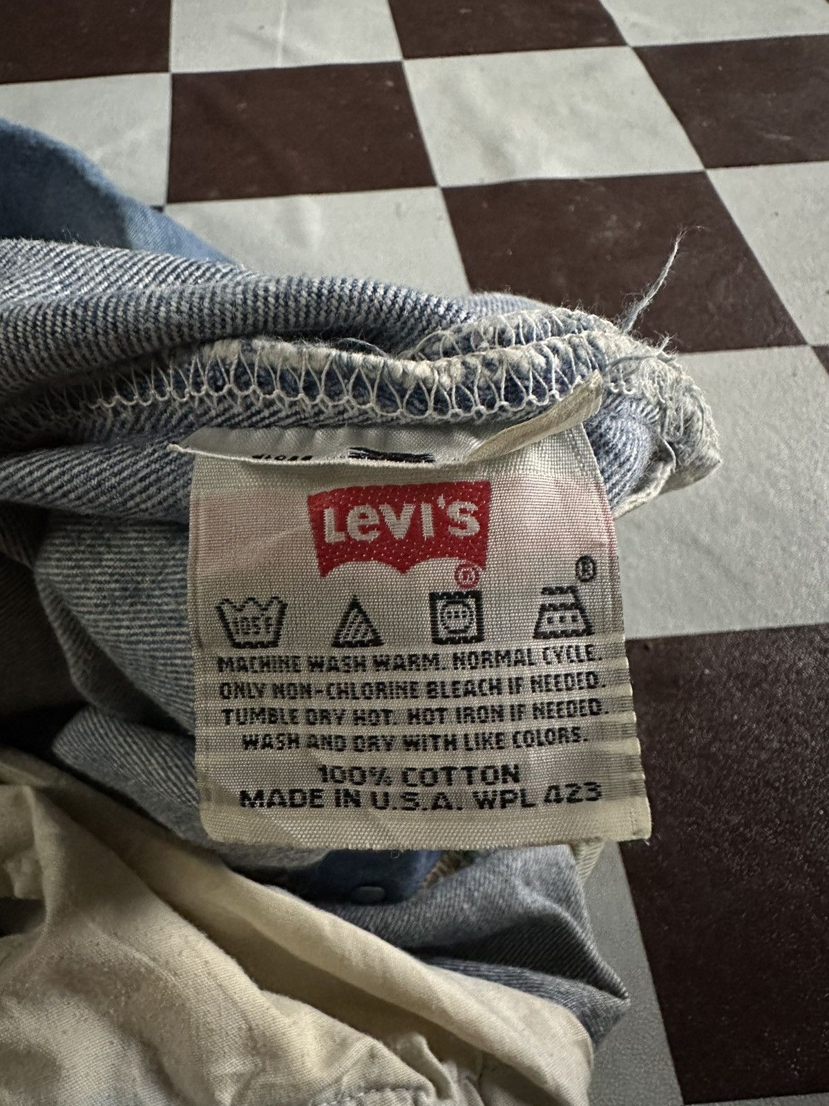 Levi's Vintage 90s Levi’s 501 top button 511 denim jeans Size US 38 / EU 54 - 8 Thumbnail